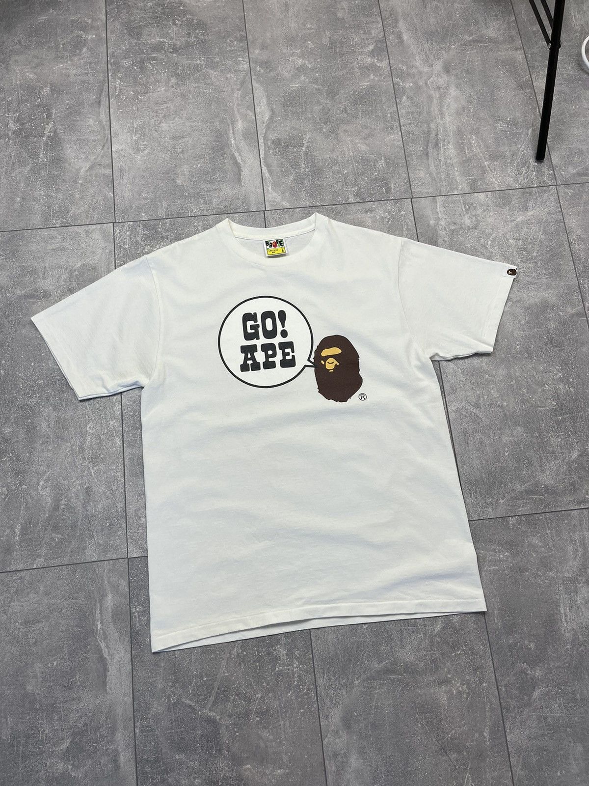 Bape Go Ape Tee Size US L / EU 52-54 / 3 - 1 Thumbnail