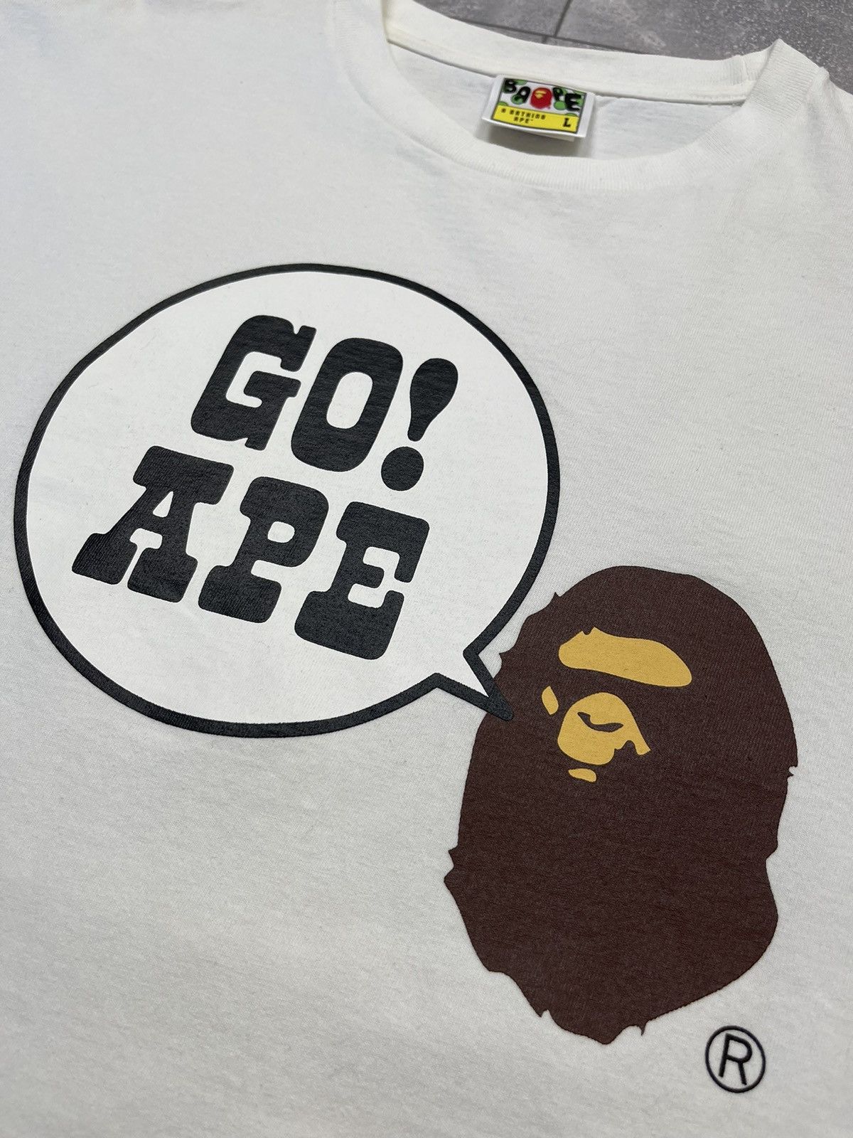 Bape Go Ape Tee Size US L / EU 52-54 / 3 - 6 Thumbnail