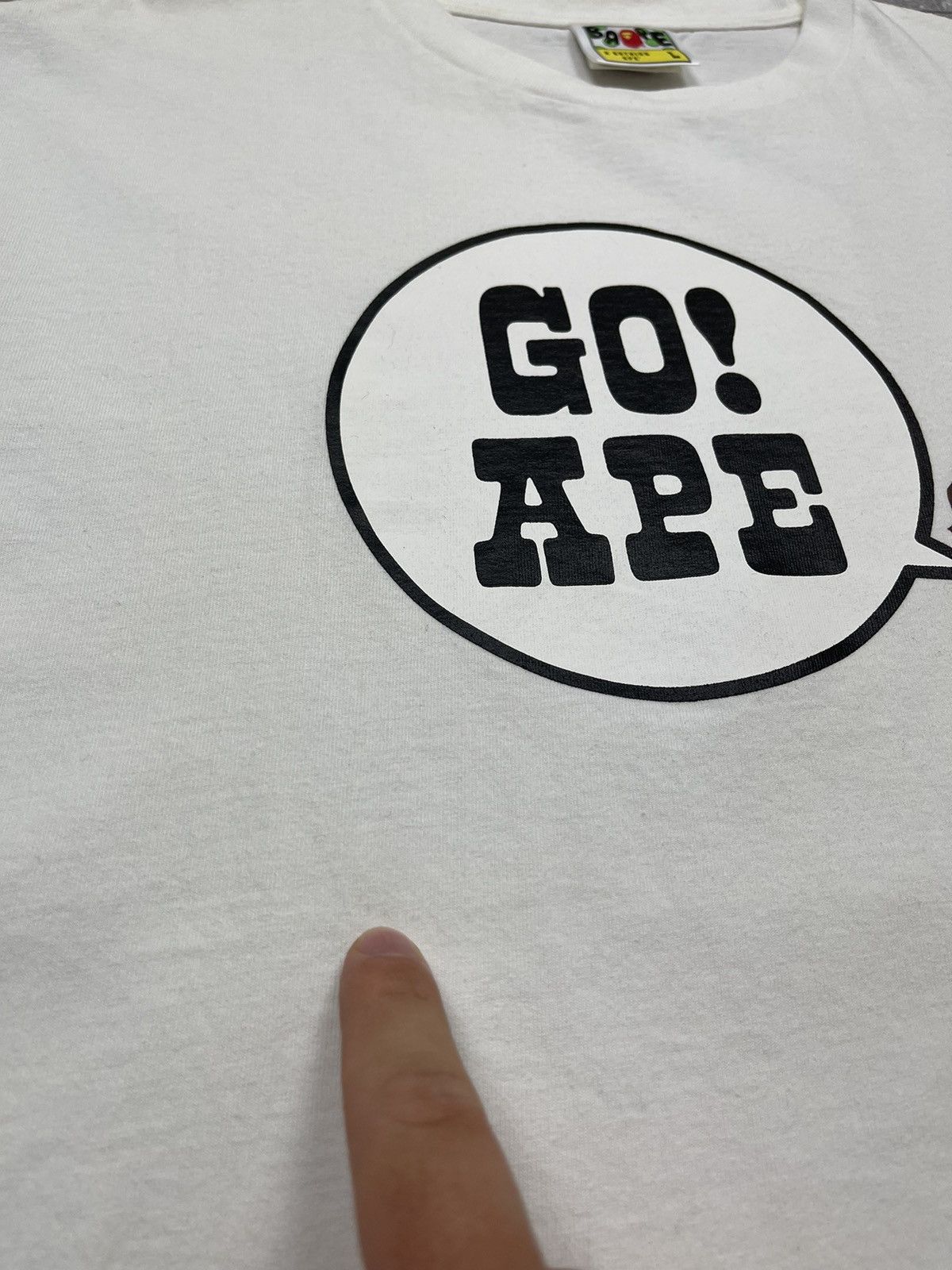 Bape Go Ape Tee Size US L / EU 52-54 / 3 - 22 Thumbnail