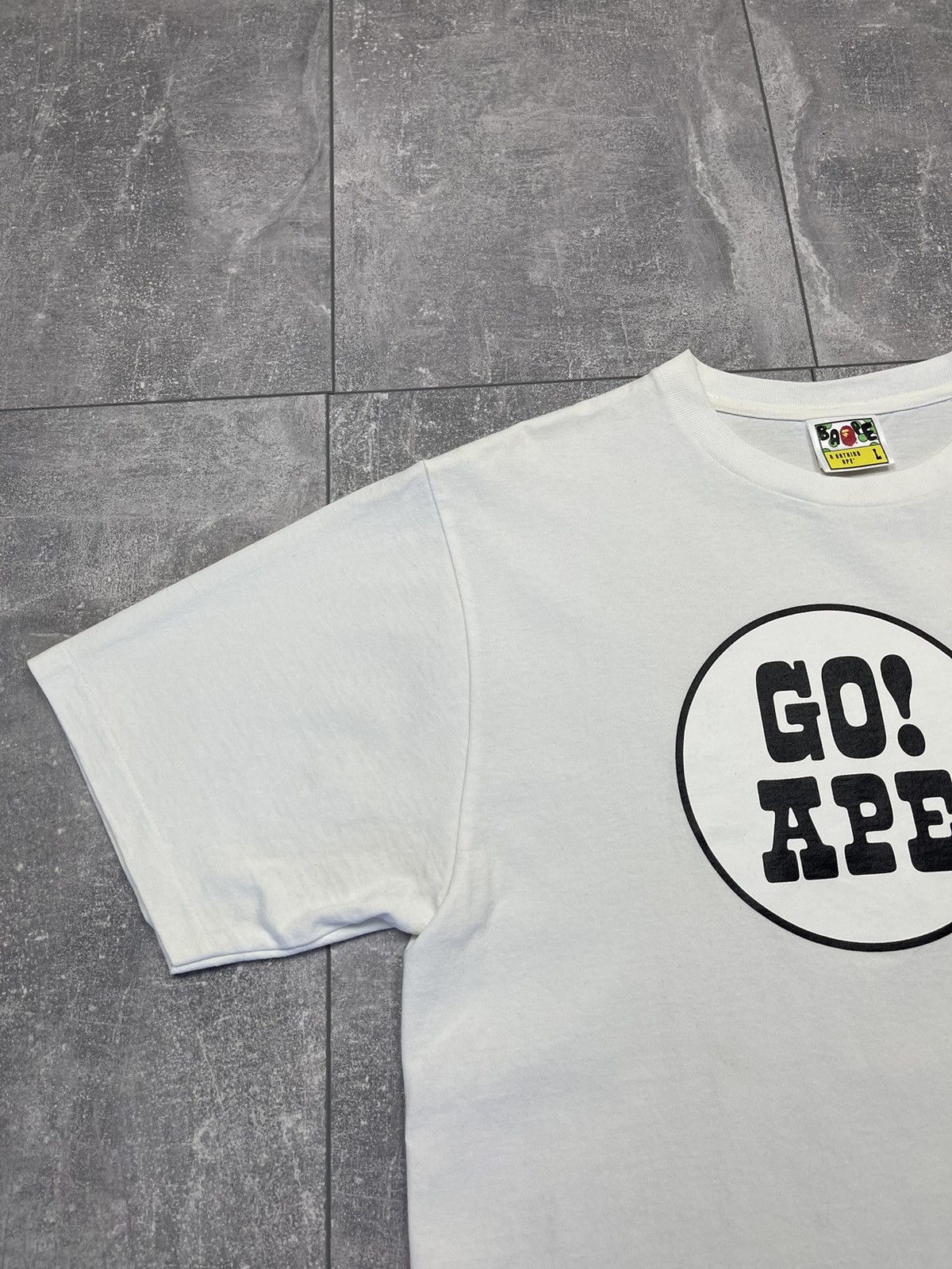 Bape Go Ape Tee Size US L / EU 52-54 / 3 - 3 Thumbnail