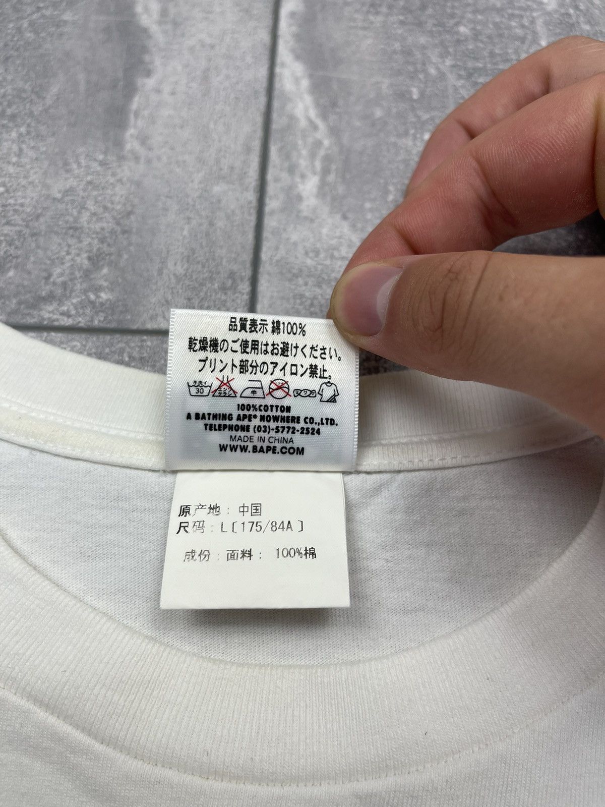 Bape Go Ape Tee Size US L / EU 52-54 / 3 - 18 Thumbnail