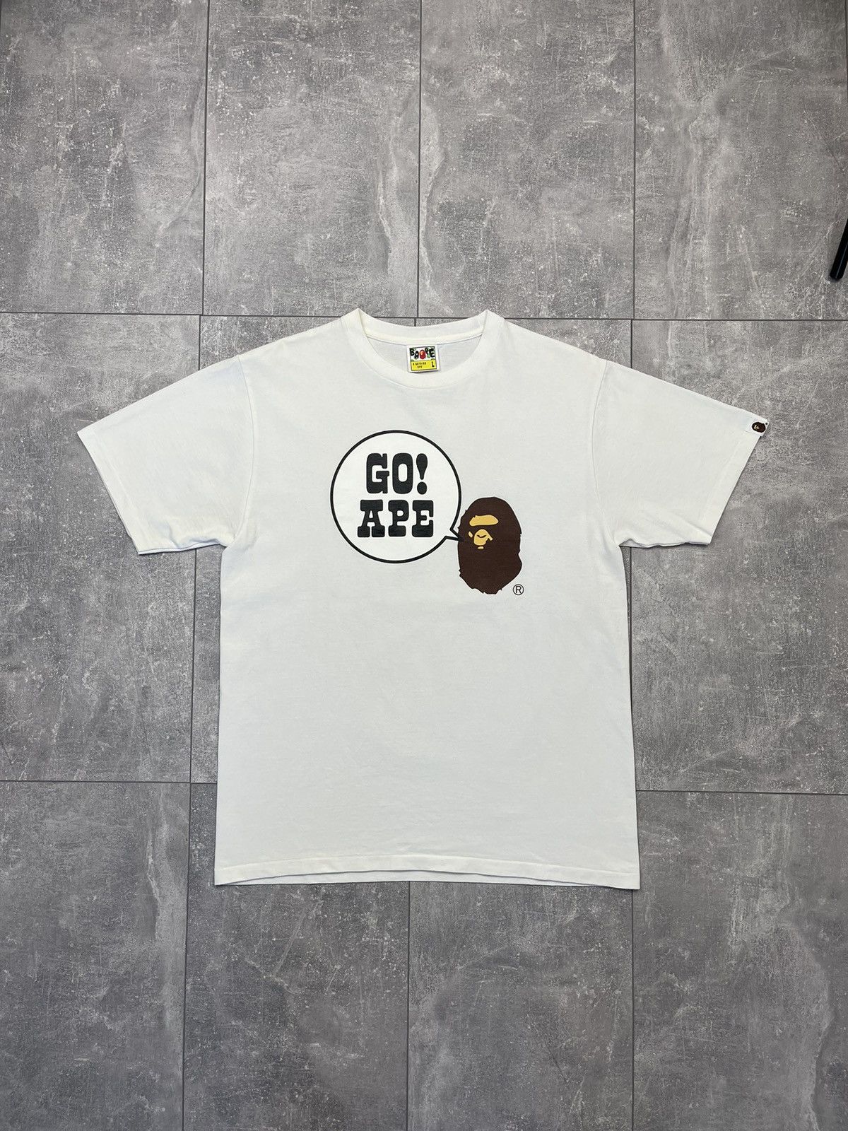 Bape Go Ape Tee Size US L / EU 52-54 / 3 - 2 Thumbnail