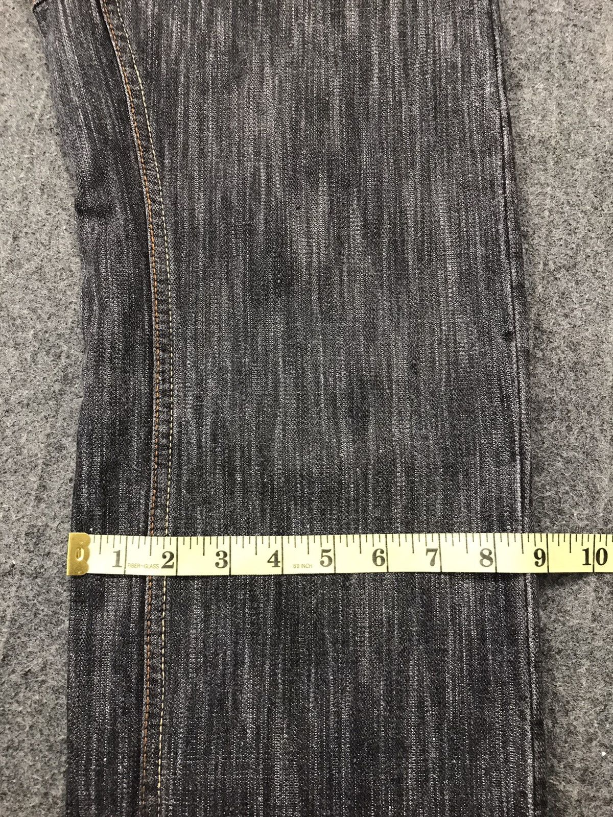 Japanese Brand Vintage Modish Pocket Striped Jeans Style Size US 32 / EU 48 - 19 Thumbnail