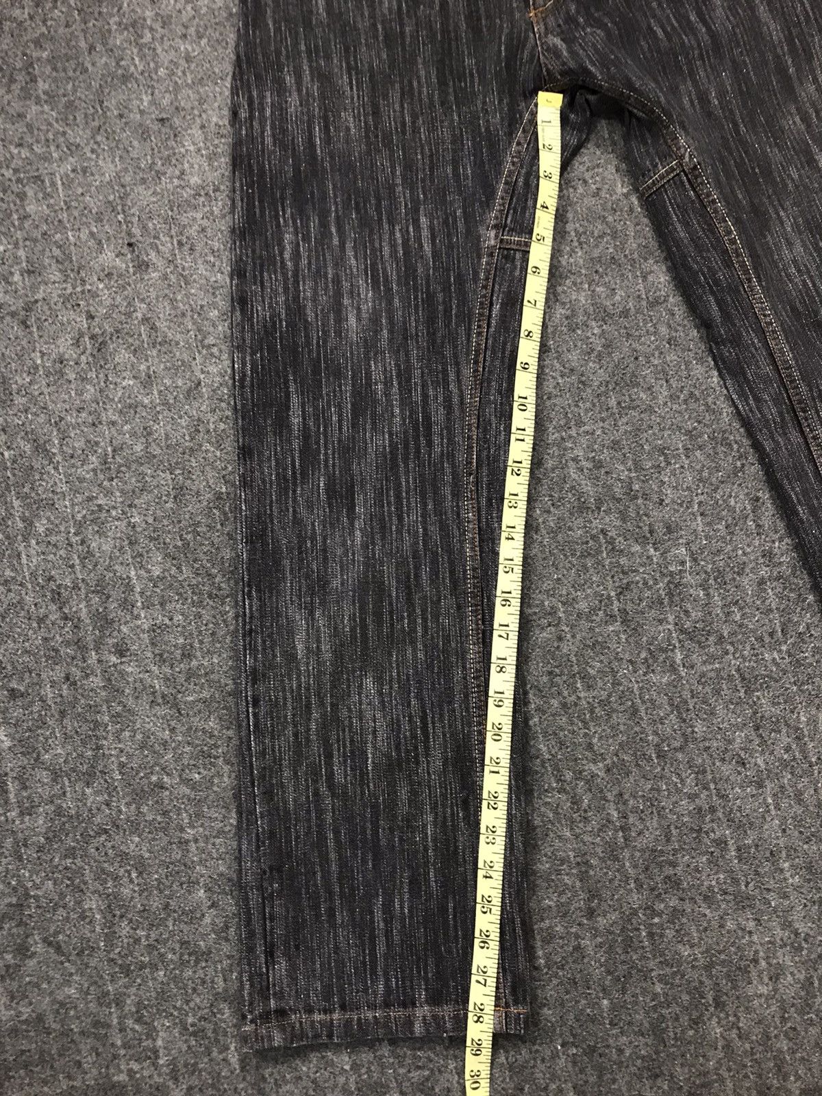 Japanese Brand Vintage Modish Pocket Striped Jeans Style Size US 32 / EU 48 - 21 Thumbnail