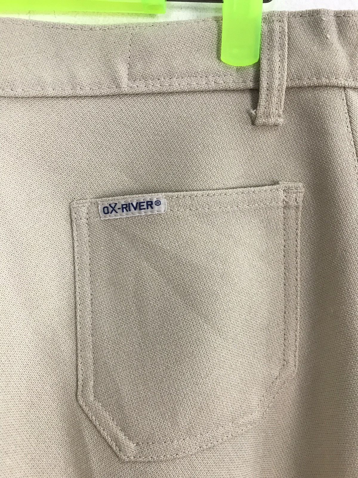 Japanese Brand Vintage 70s 80s OX-River Sta-Prest Permanent Casual Pants Size US 30 / EU 46 - 8 Thumbnail