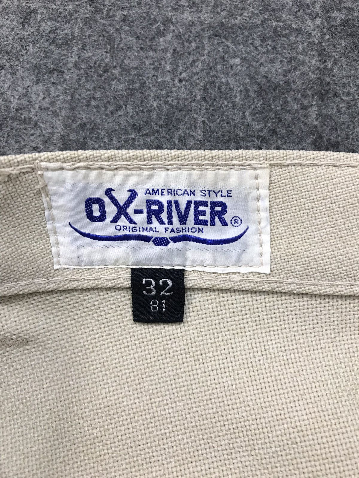 Japanese Brand Vintage 70s 80s OX-River Sta-Prest Permanent Casual Pants Size US 30 / EU 46 - 10 Thumbnail