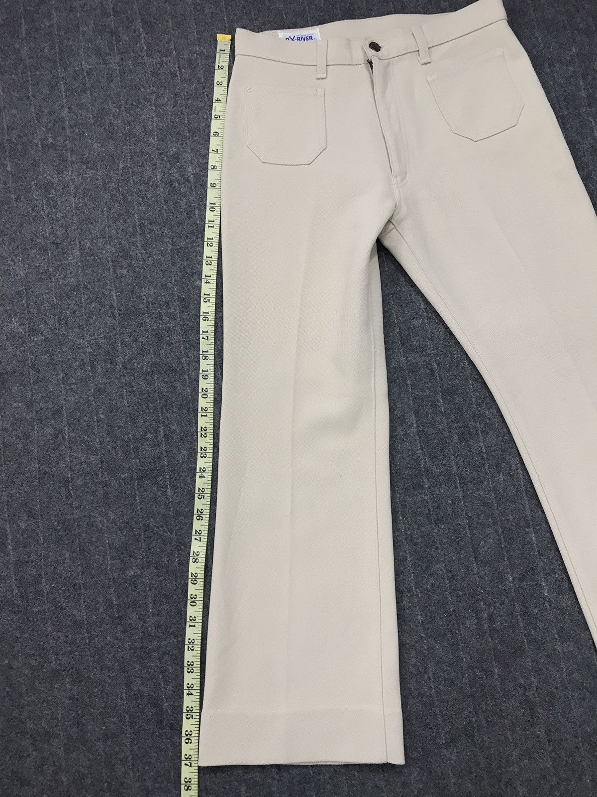 Japanese Brand Vintage 70s 80s OX-River Sta-Prest Permanent Casual Pants Size US 30 / EU 46 - 17 Thumbnail