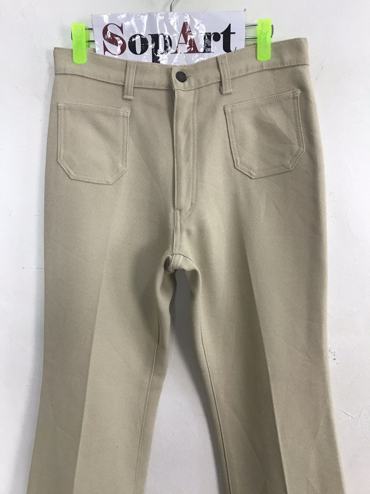 Japanese Brand Vintage 70s 80s OX-River Sta-Prest Permanent Casual Pants Size US 30 / EU 46 - 3 Thumbnail