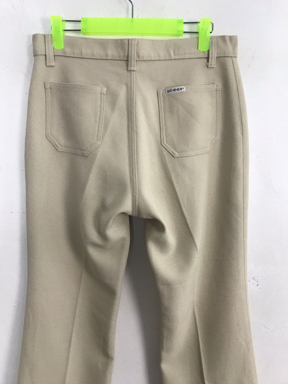 Japanese Brand Vintage 70s 80s OX-River Sta-Prest Permanent Casual Pants Size US 30 / EU 46 - 7 Thumbnail