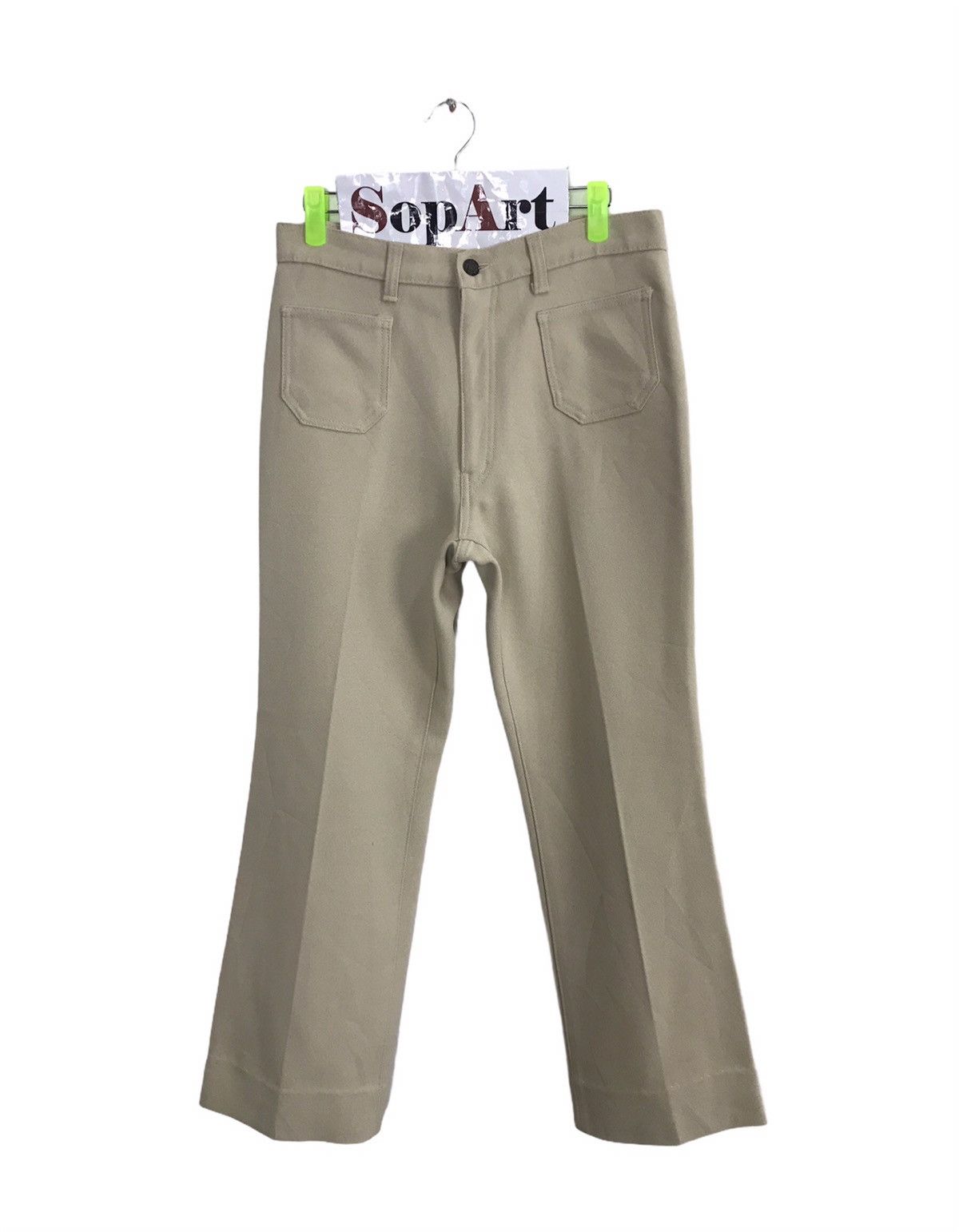 Japanese Brand Vintage 70s 80s OX-River Sta-Prest Permanent Casual Pants Size US 30 / EU 46 - 1 Thumbnail