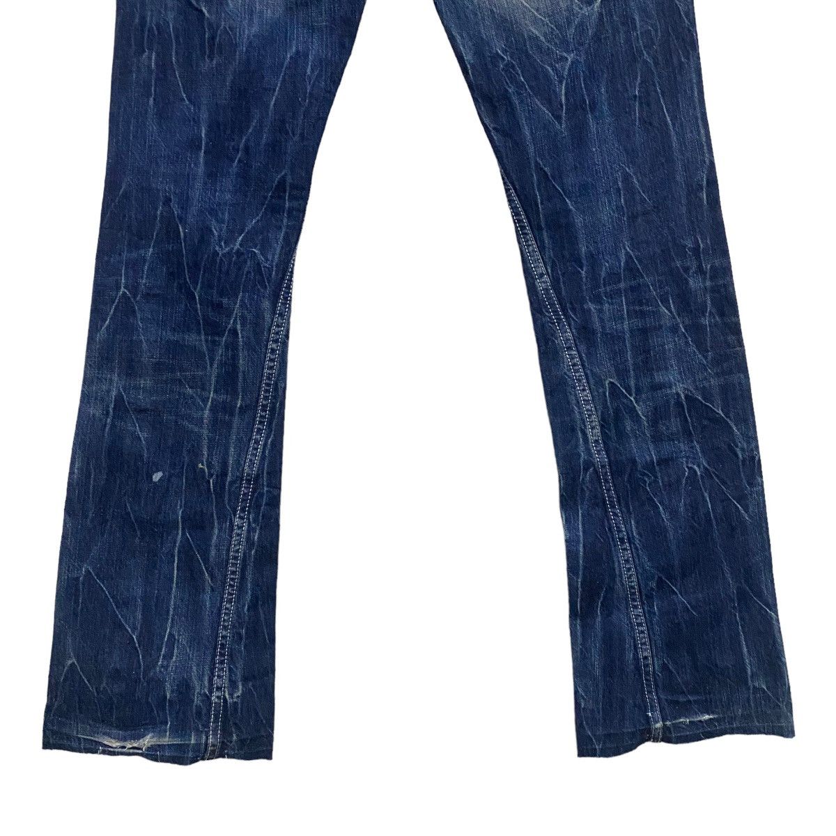 semanticdesign Semantic Design Studded Denim Flare Jeans Size US 31 - 12 Thumbnail