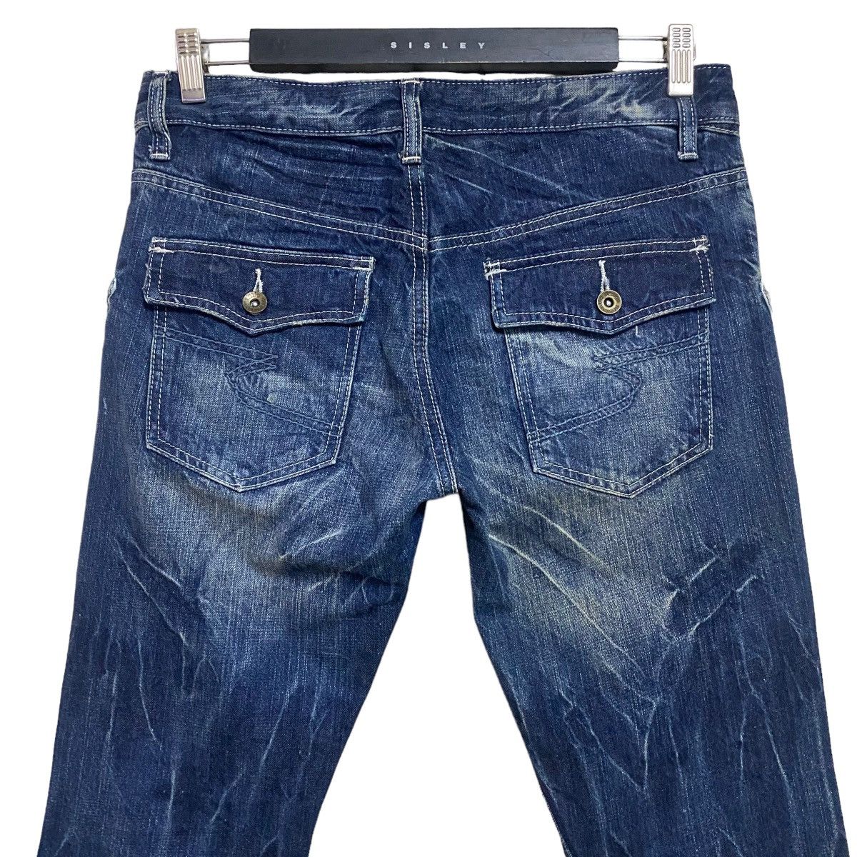 semanticdesign Semantic Design Studded Denim Flare Jeans Size US 31 - 9 Thumbnail