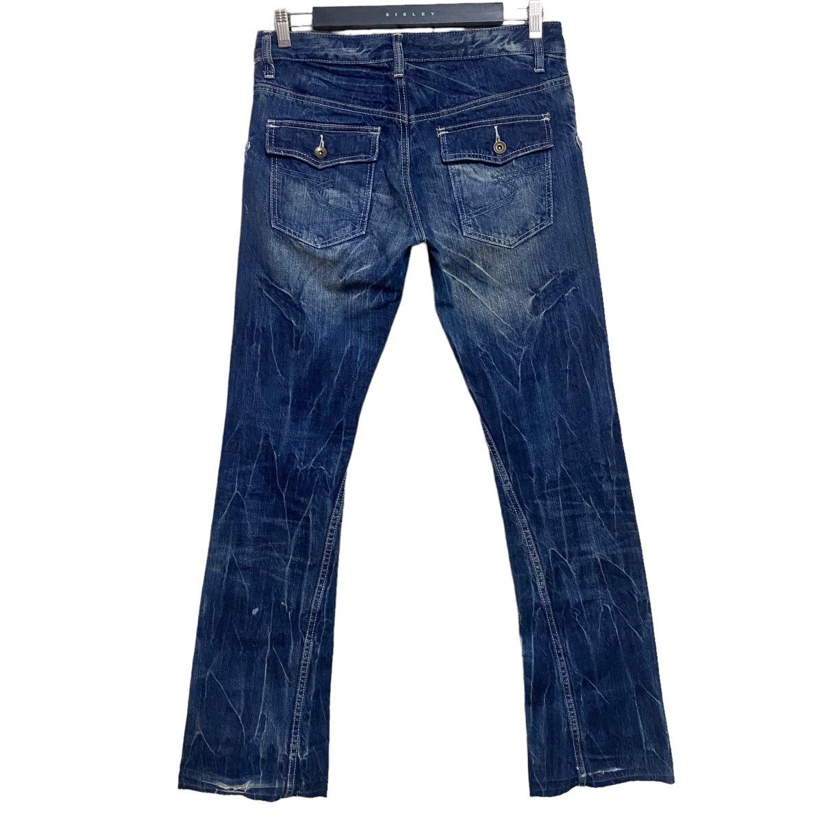 semanticdesign Semantic Design Studded Denim Flare Jeans Size US 31 - 2 Thumbnail