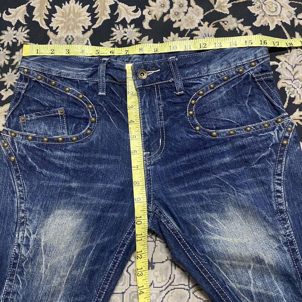 semanticdesign Semantic Design Studded Denim Flare Jeans Size US 31 - 19 Thumbnail