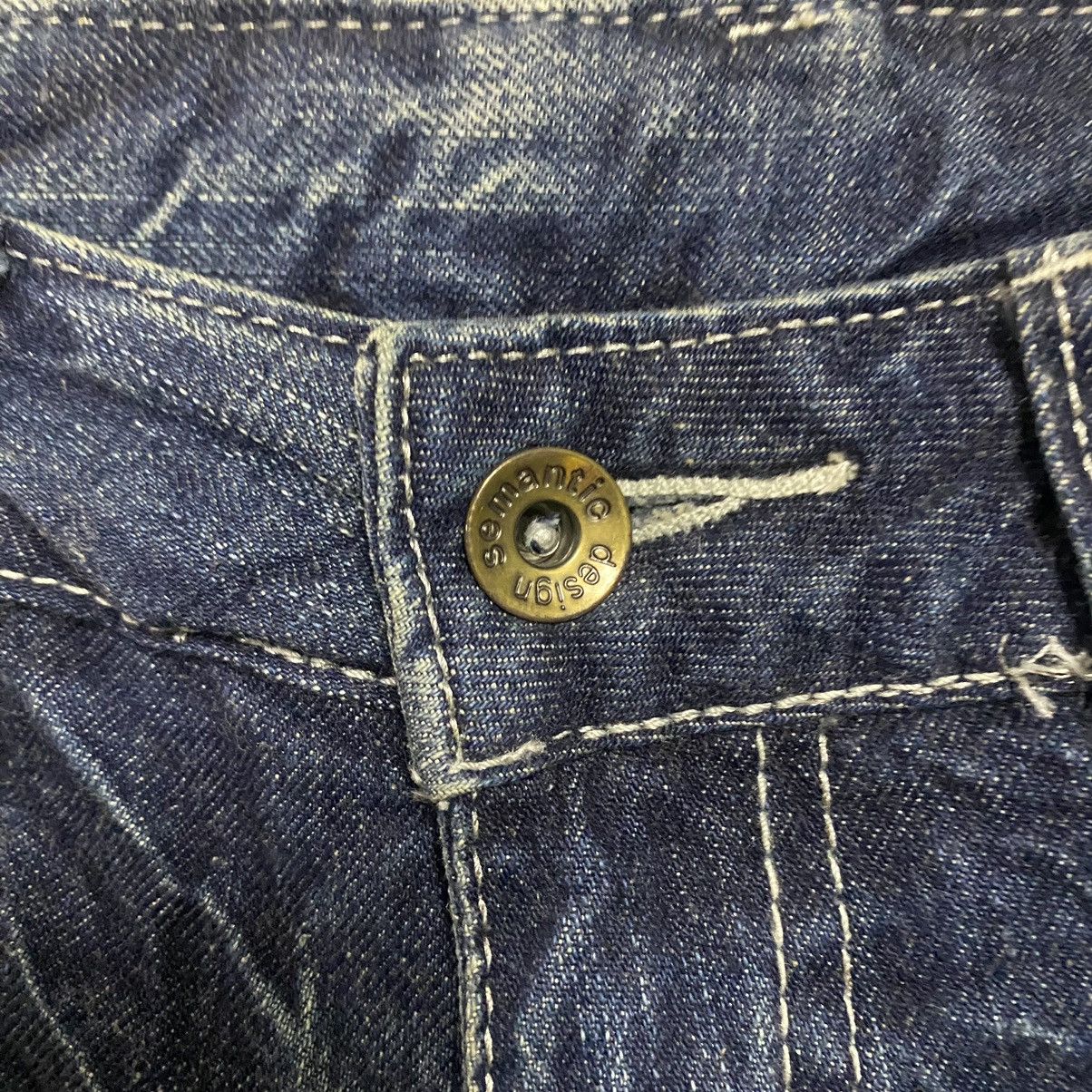 semanticdesign Semantic Design Studded Denim Flare Jeans Size US 31 - 15 Thumbnail