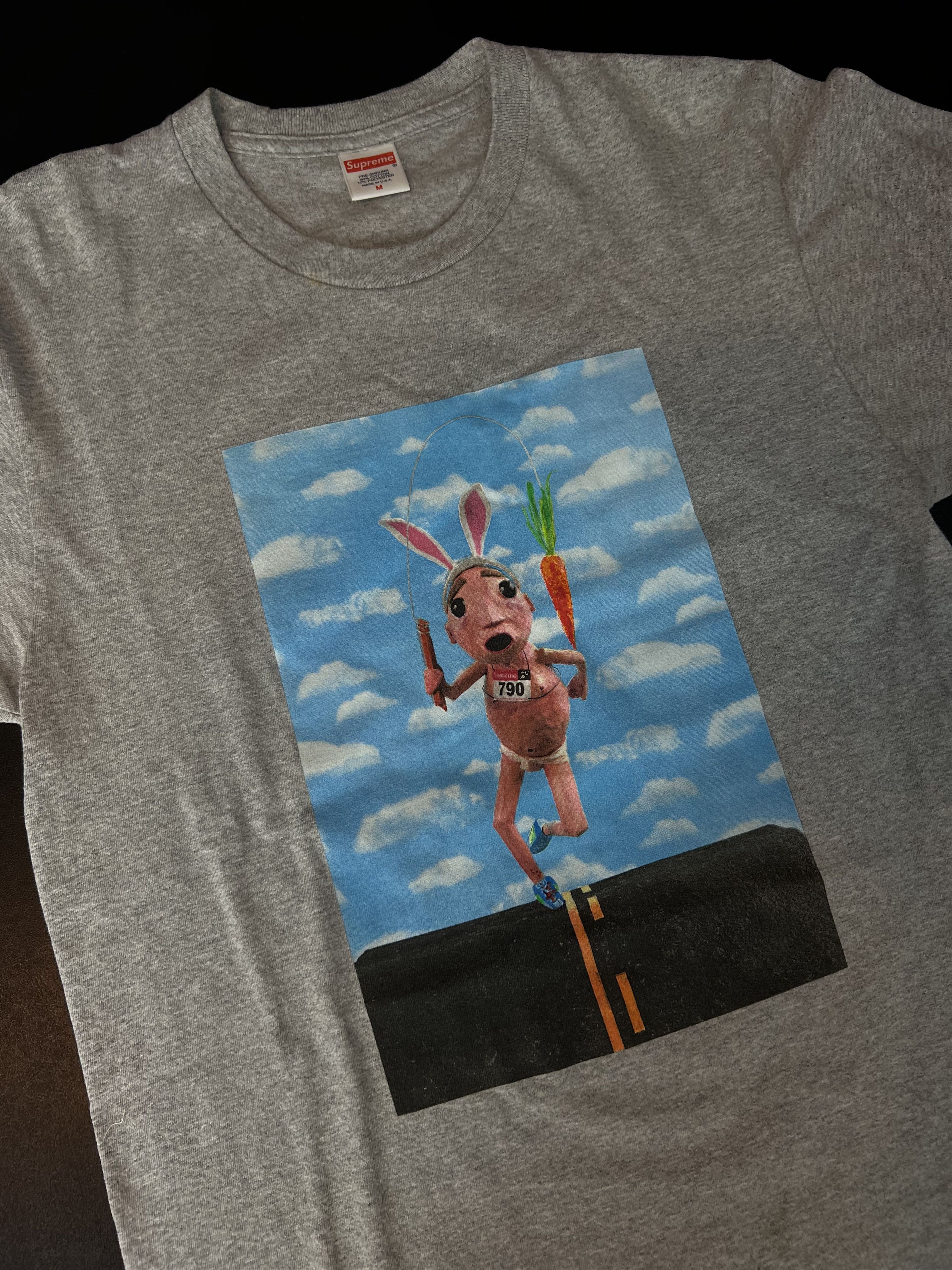 Supreme Supreme Mike Hill Running Carrot T-Shirt Size US M / EU 48-50 / 2 - 6 Thumbnail