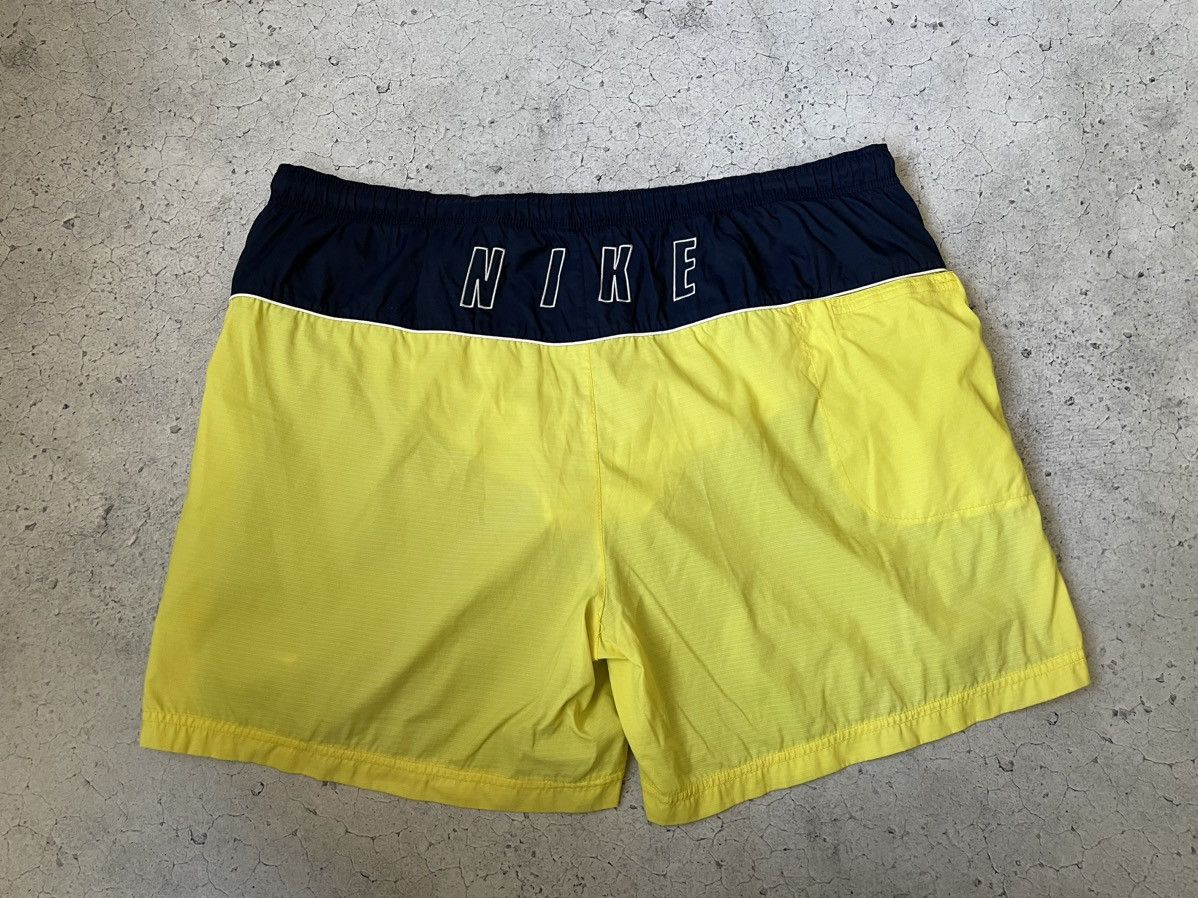 Nike × Vintage Nylon vintage shorts with large logo Size US 36 / EU 52 - 2 Thumbnail