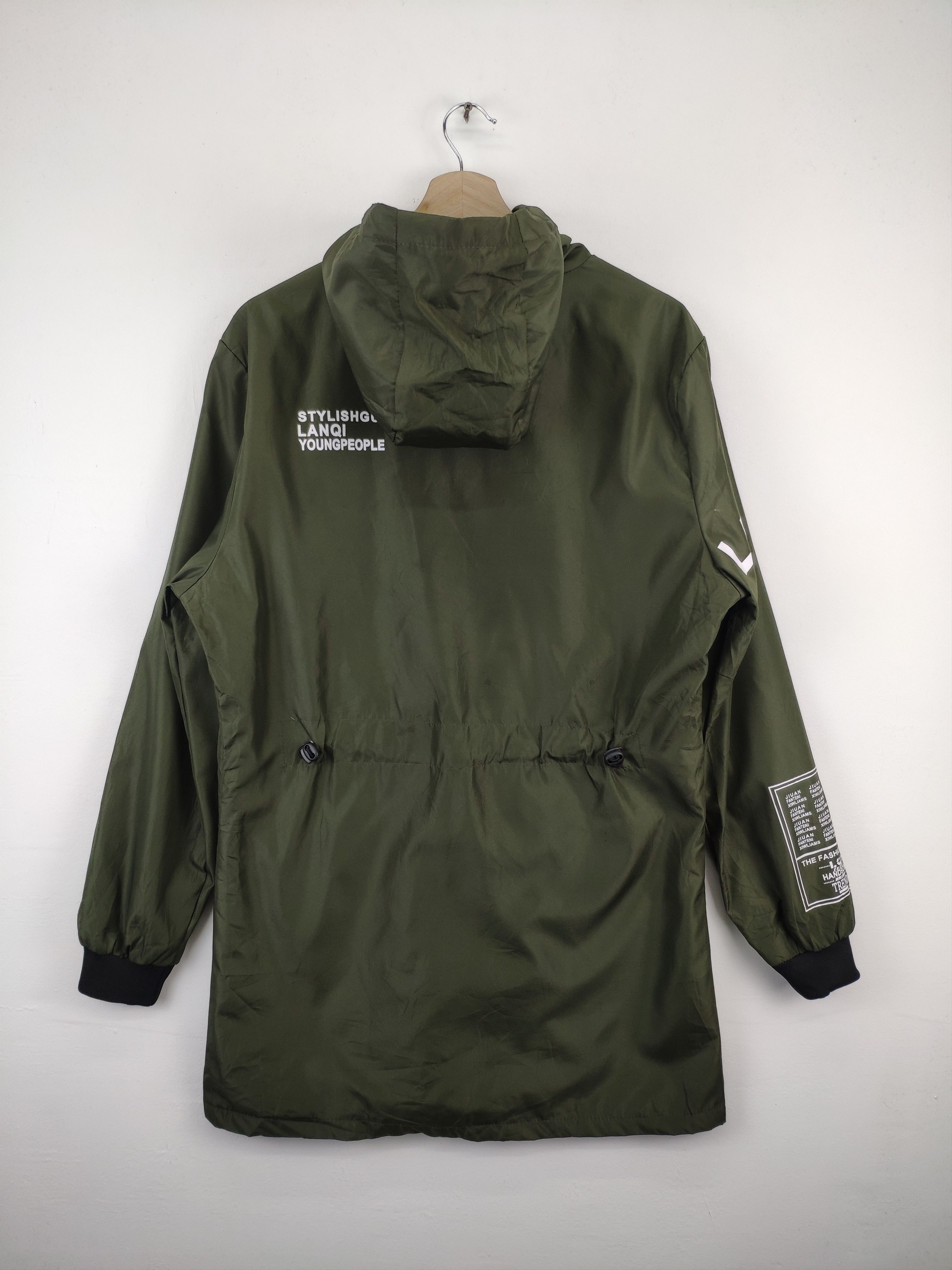 Japanese Brand × Vintage Vintage Hoodie Rain Jacket Unbranded Size US M / EU 48-50 / 2 - 2 Thumbnail
