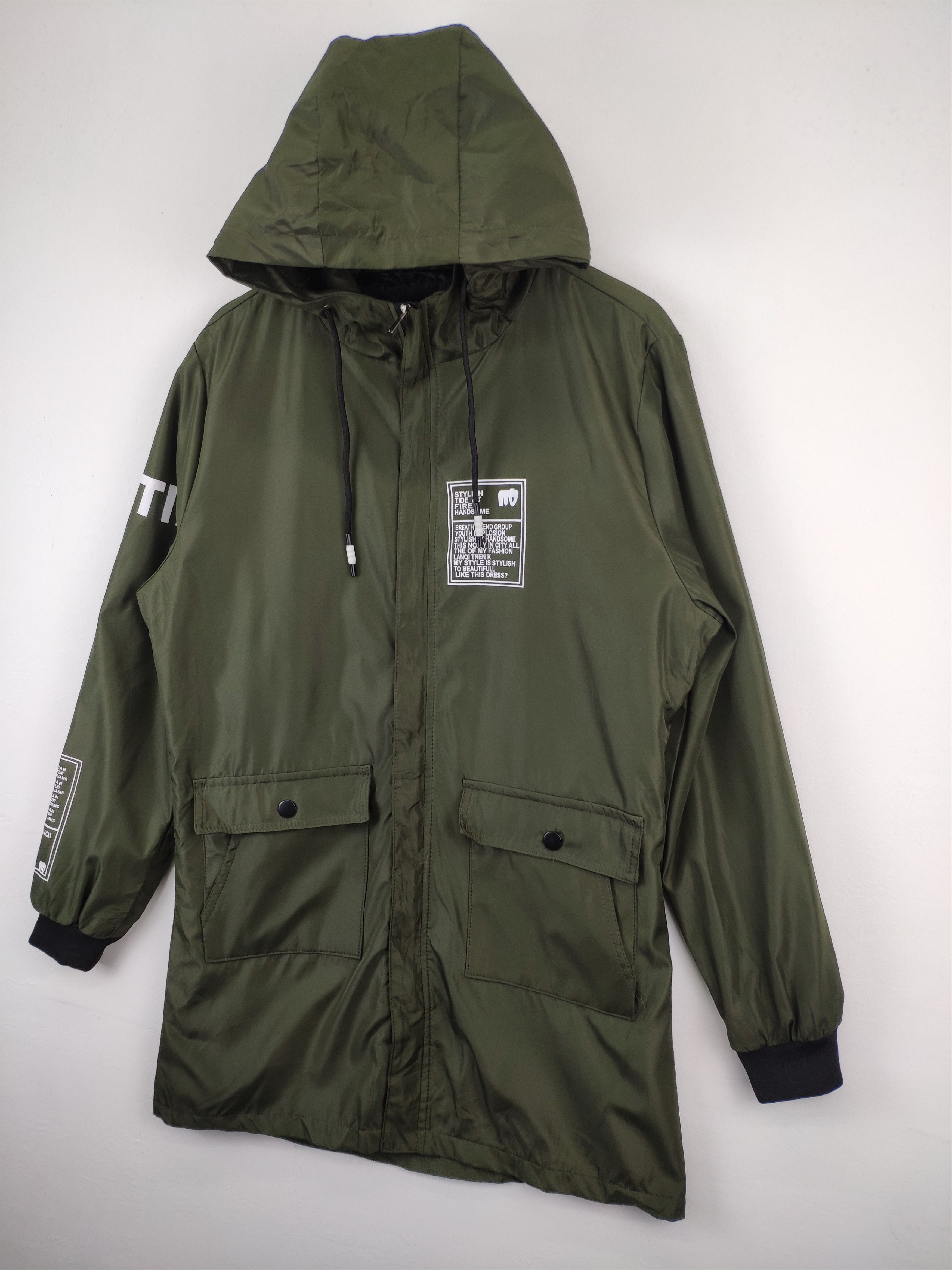 Japanese Brand × Vintage Vintage Hoodie Rain Jacket Unbranded Size US M / EU 48-50 / 2 - 5 Thumbnail