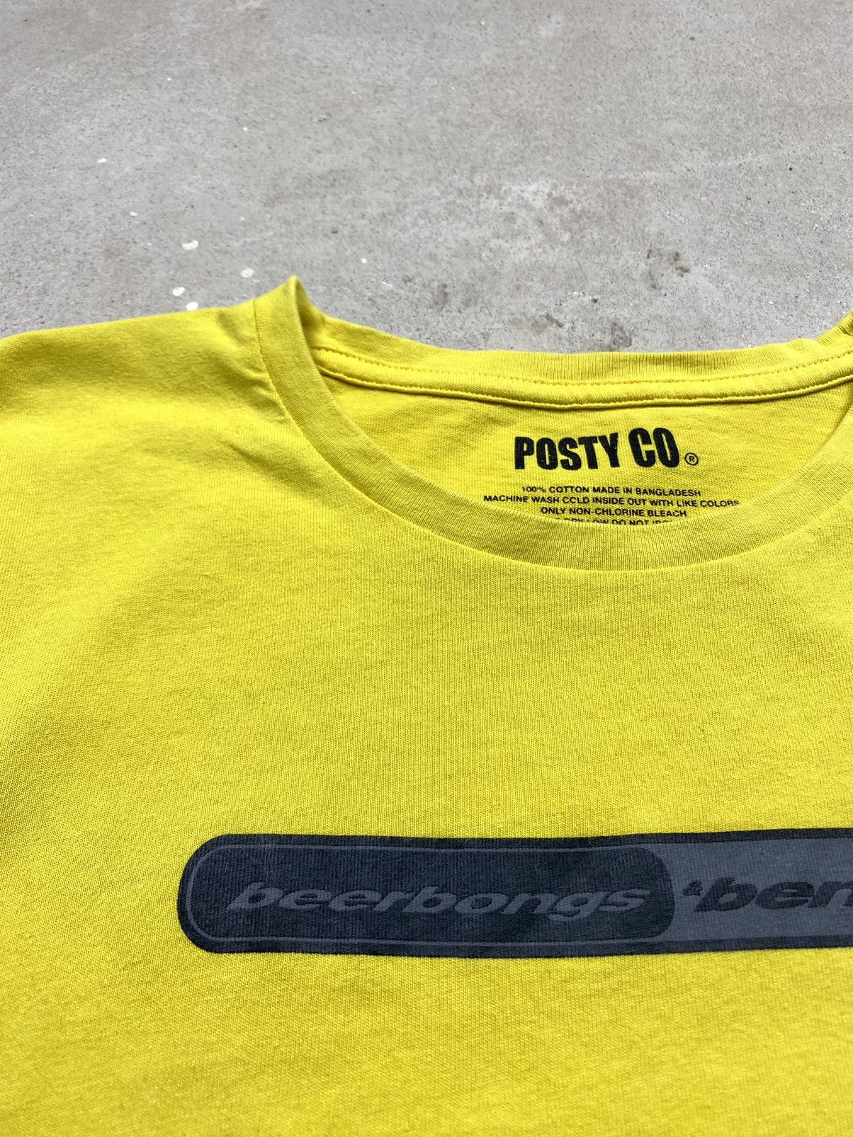 Band Tees Post Malone Beer And Bentleys Tour Promo T Shirt Posty Co Size US M / EU 48-50 / 2 - 6 Thumbnail