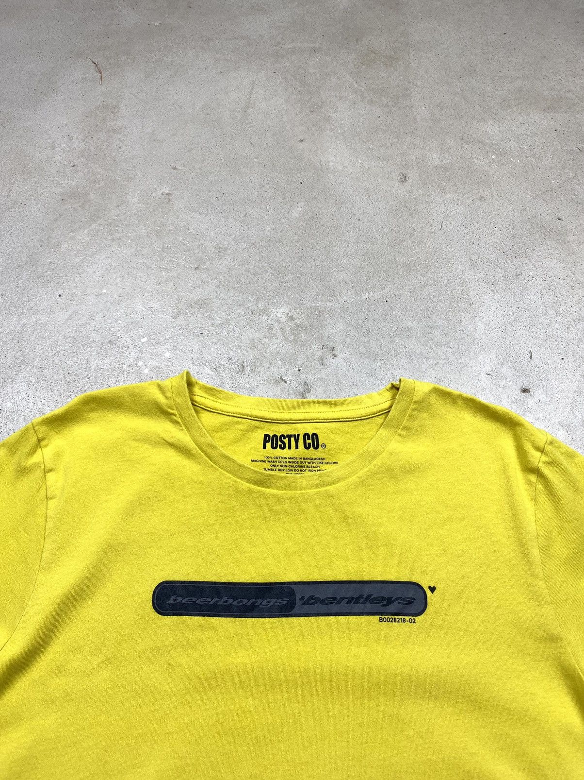 Band Tees Post Malone Beer And Bentleys Tour Promo T Shirt Posty Co Size US M / EU 48-50 / 2 - 5 Thumbnail