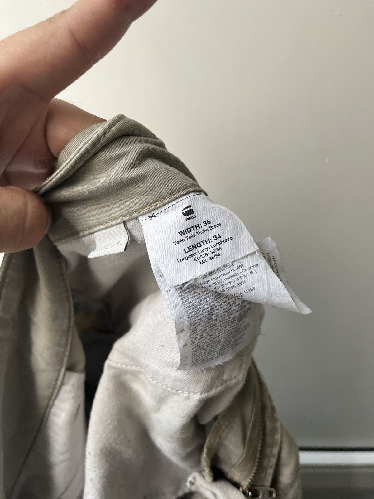 G-Star G Star Raw Multipocket Cargo Pants Streetwear Y2K Size US 36 / EU 52 - 11 Thumbnail
