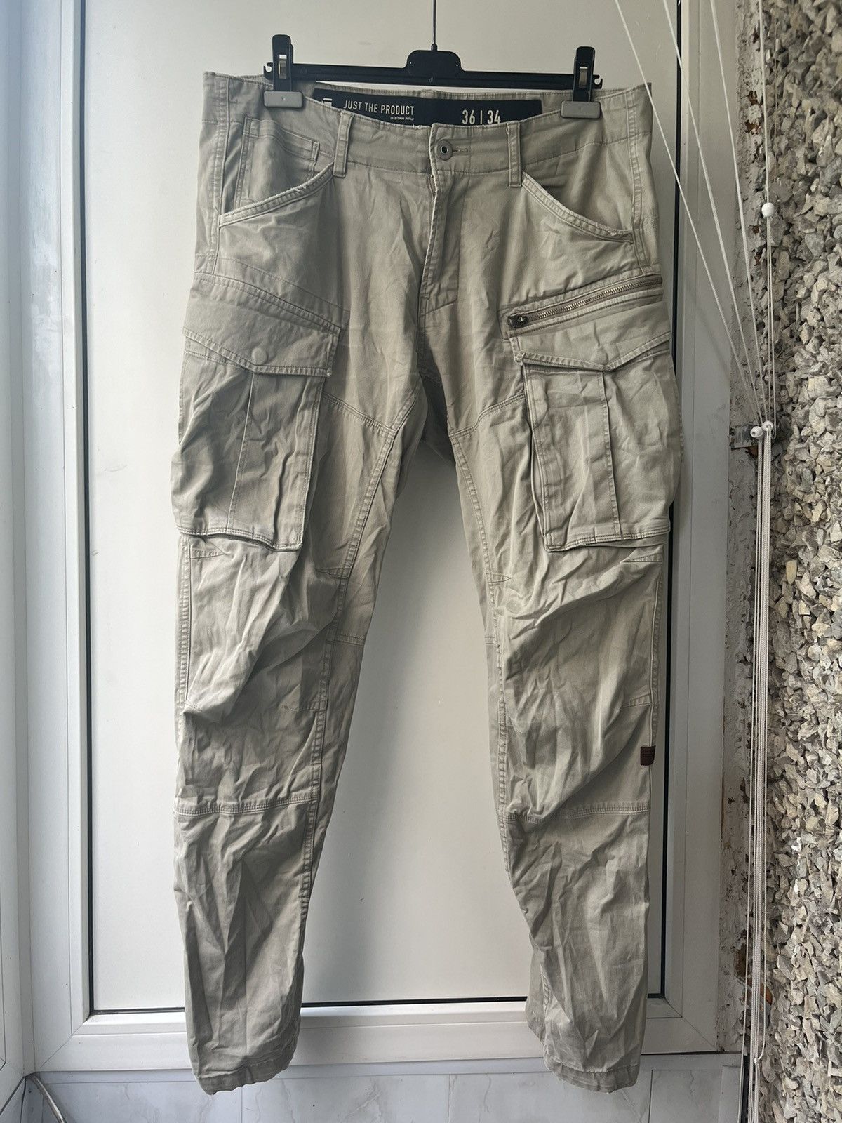 G-Star G Star Raw Multipocket Cargo Pants Streetwear Y2K Size US 36 / EU 52 - 1 Thumbnail