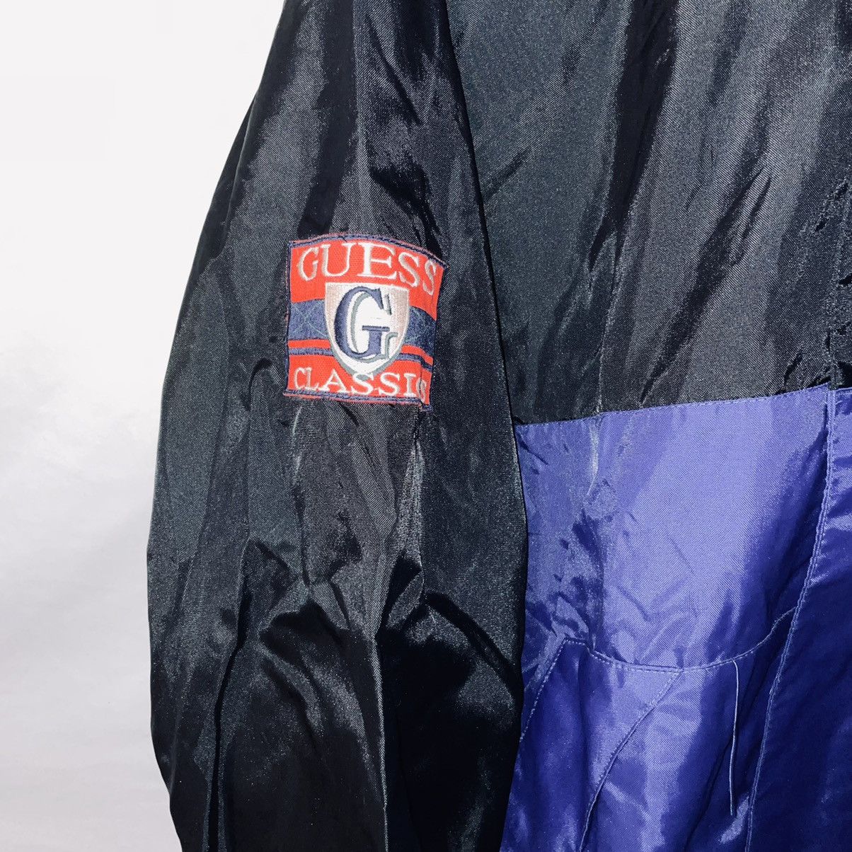 Guess Vintage GUESS Classics Nylon Windbreaker Parka Jacket - Med Size US M / EU 48-50 / 2 - 2 Thumbnail