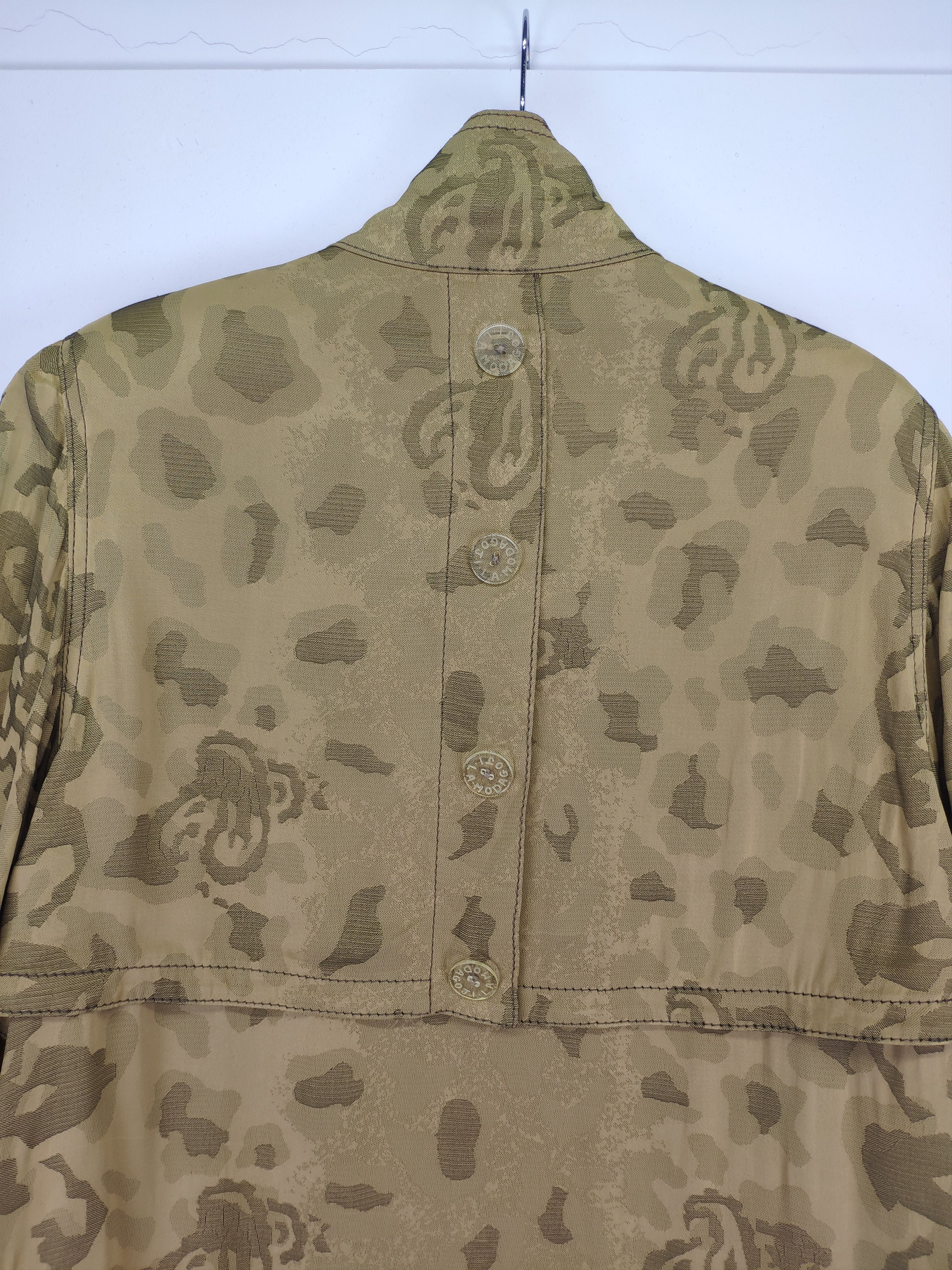 Designer × Japanese Brand Vintage Leopard Blouse Long Fullprint Size M / US 6-8 / IT 42-44 - 15 Thumbnail
