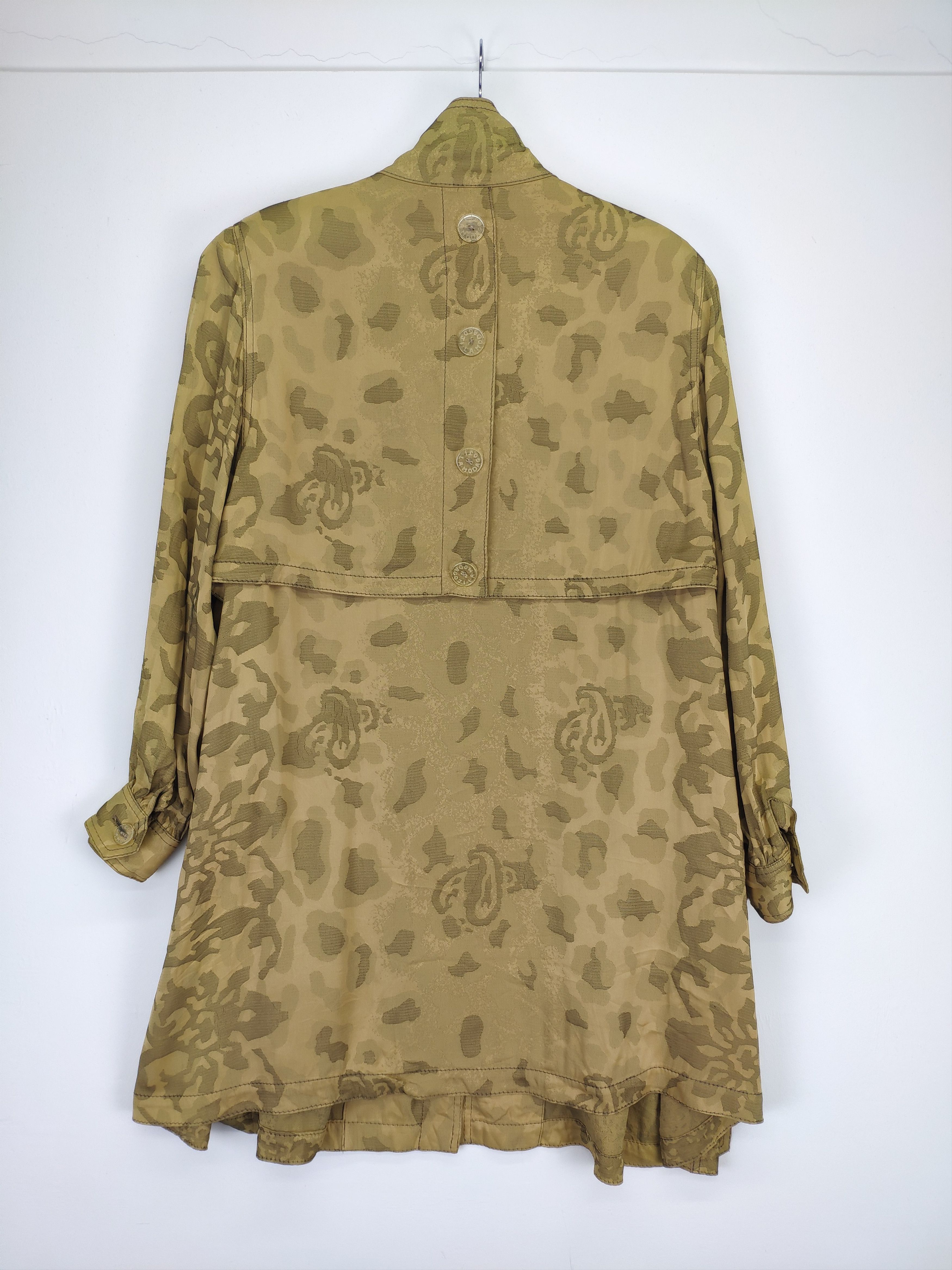 Designer × Japanese Brand Vintage Leopard Blouse Long Fullprint Size M / US 6-8 / IT 42-44 - 16 Thumbnail