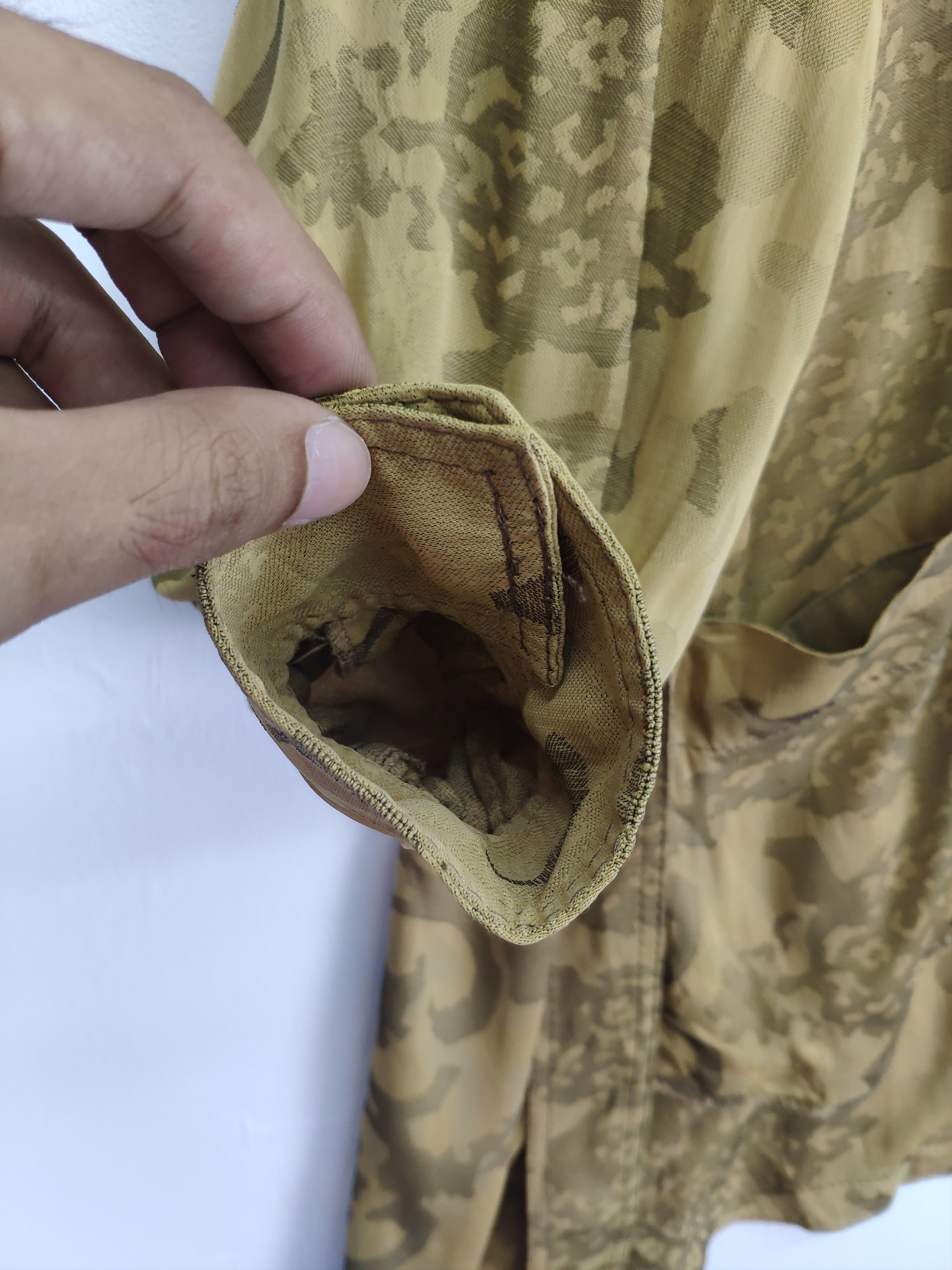 Designer × Japanese Brand Vintage Leopard Blouse Long Fullprint Size M / US 6-8 / IT 42-44 - 6 Thumbnail