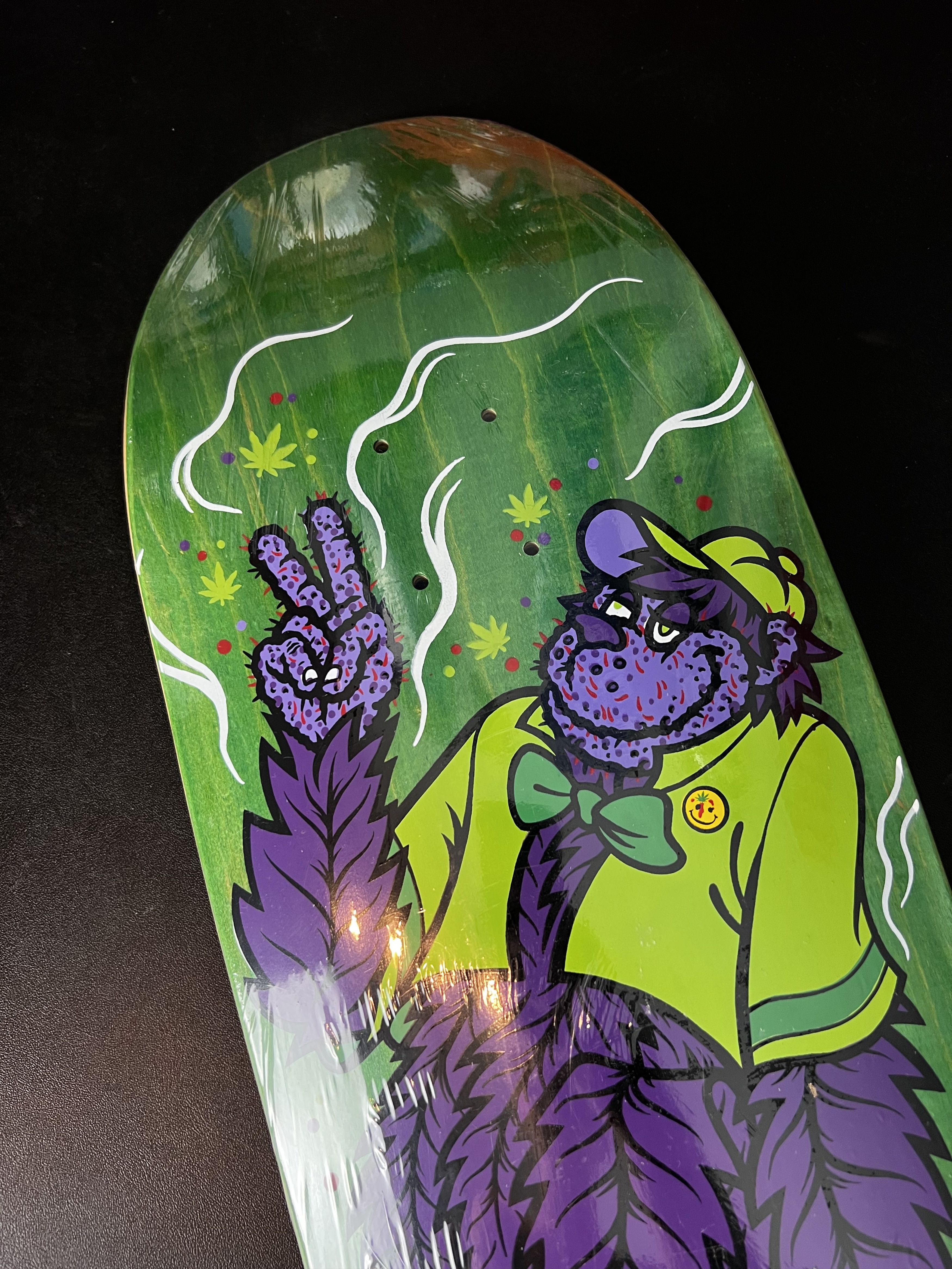 StrangeLove Skateboards StrangeLove Skateboards Grape Ape 9.75 Deck Todd Bratrud Size ONE SIZE - 4 Thumbnail