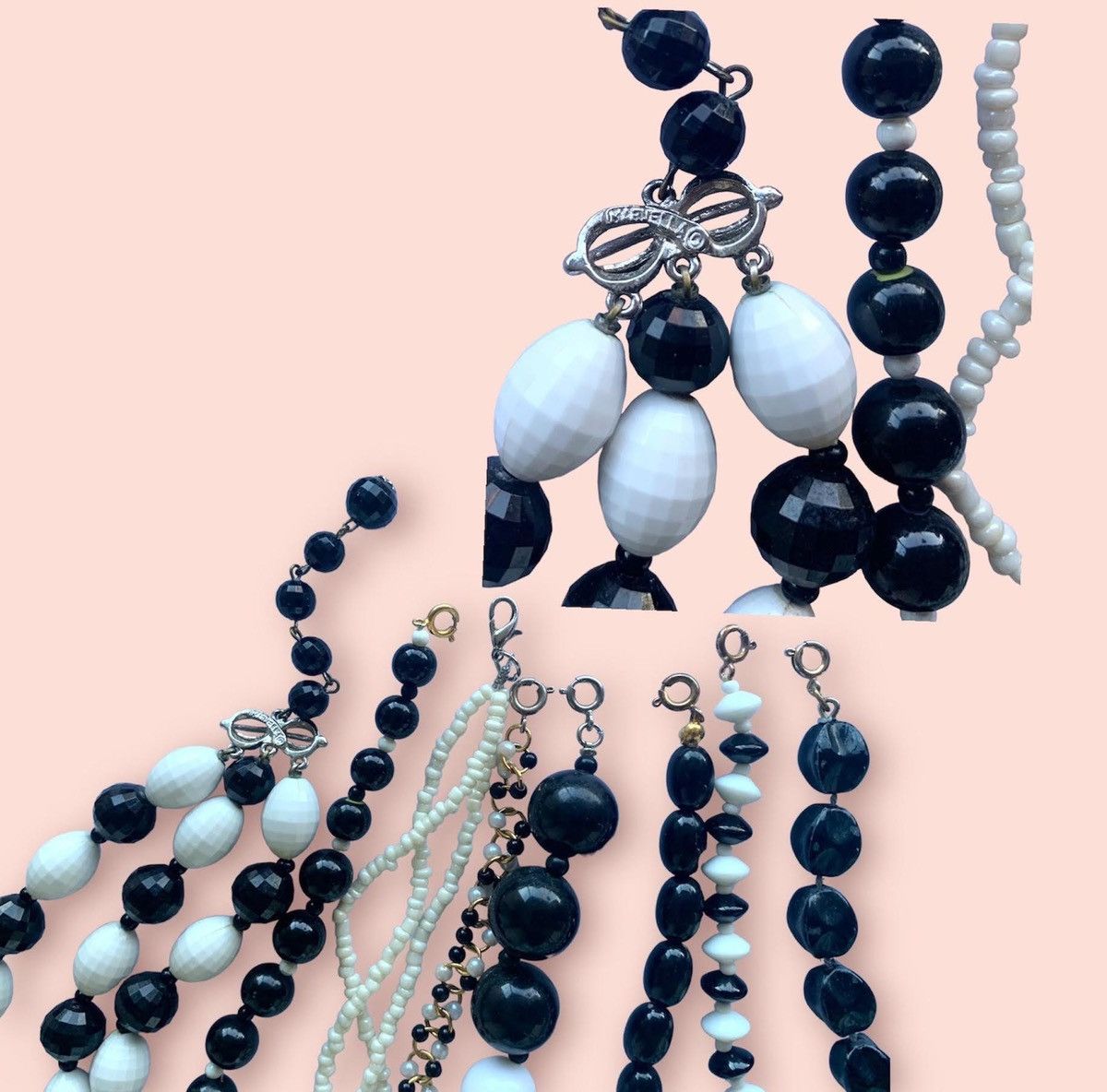 Vintage Vintage Beaded Necklaces Long Mixed Designer Jewelry Lot Size ONE SIZE - 10 Thumbnail