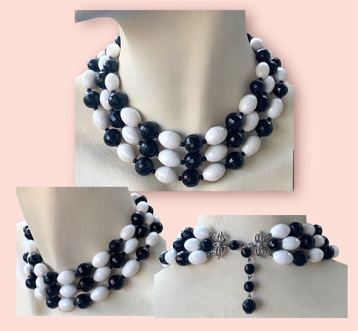 Vintage Vintage Beaded Necklaces Long Mixed Designer Jewelry Lot Size ONE SIZE - 2 Thumbnail