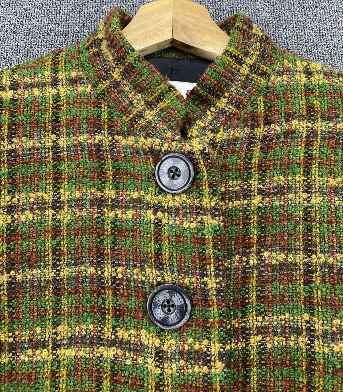 Christian Dior Monsieur Vintage Christian Dior Knitted Tweed Jacket Size L / US 10 / IT 46 - 10 Thumbnail