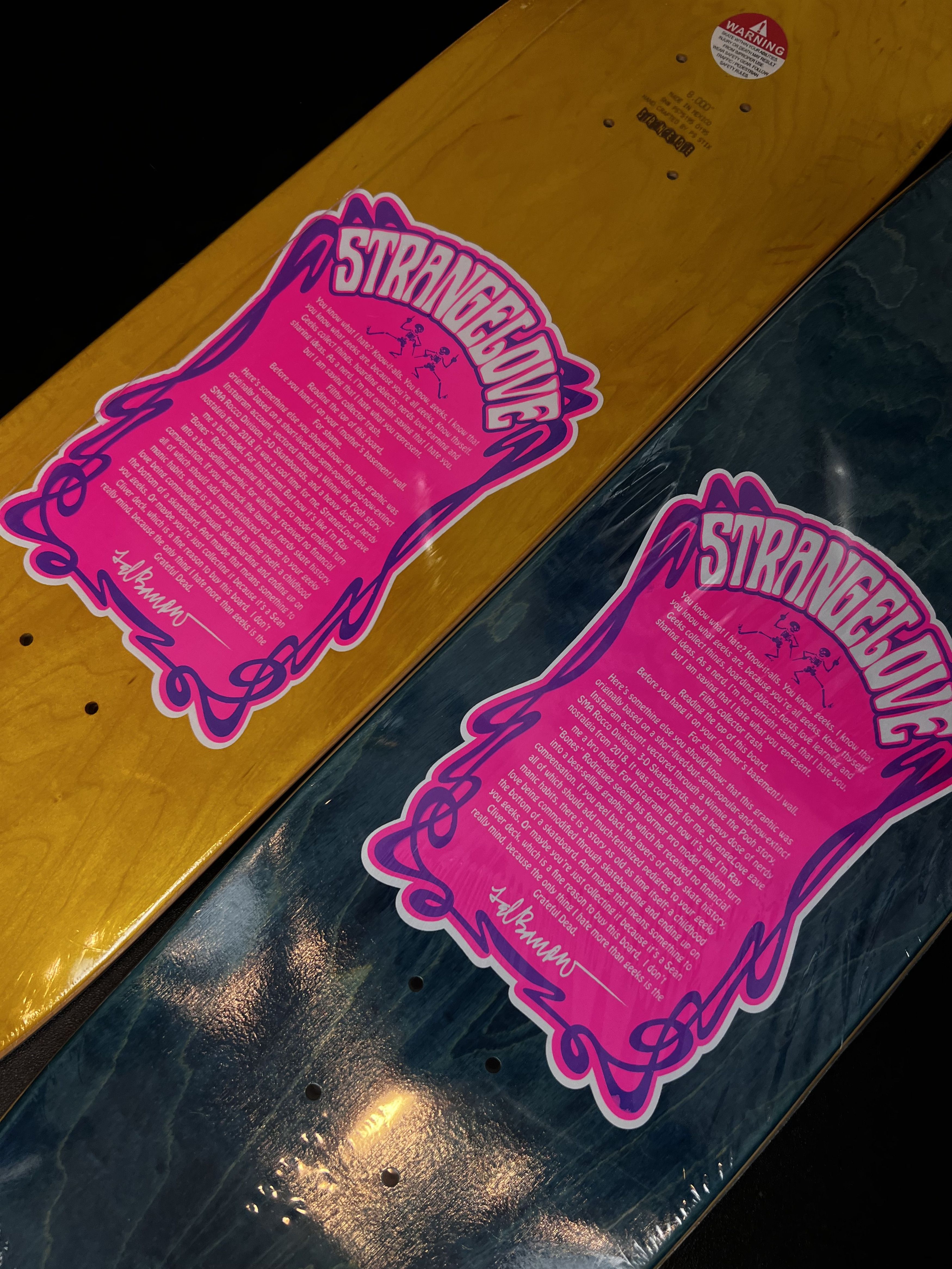 StrangeLove Skateboards StrangeLove Skateboards Grateful Dead Bears Deck Set Size ONE SIZE - 7 Thumbnail