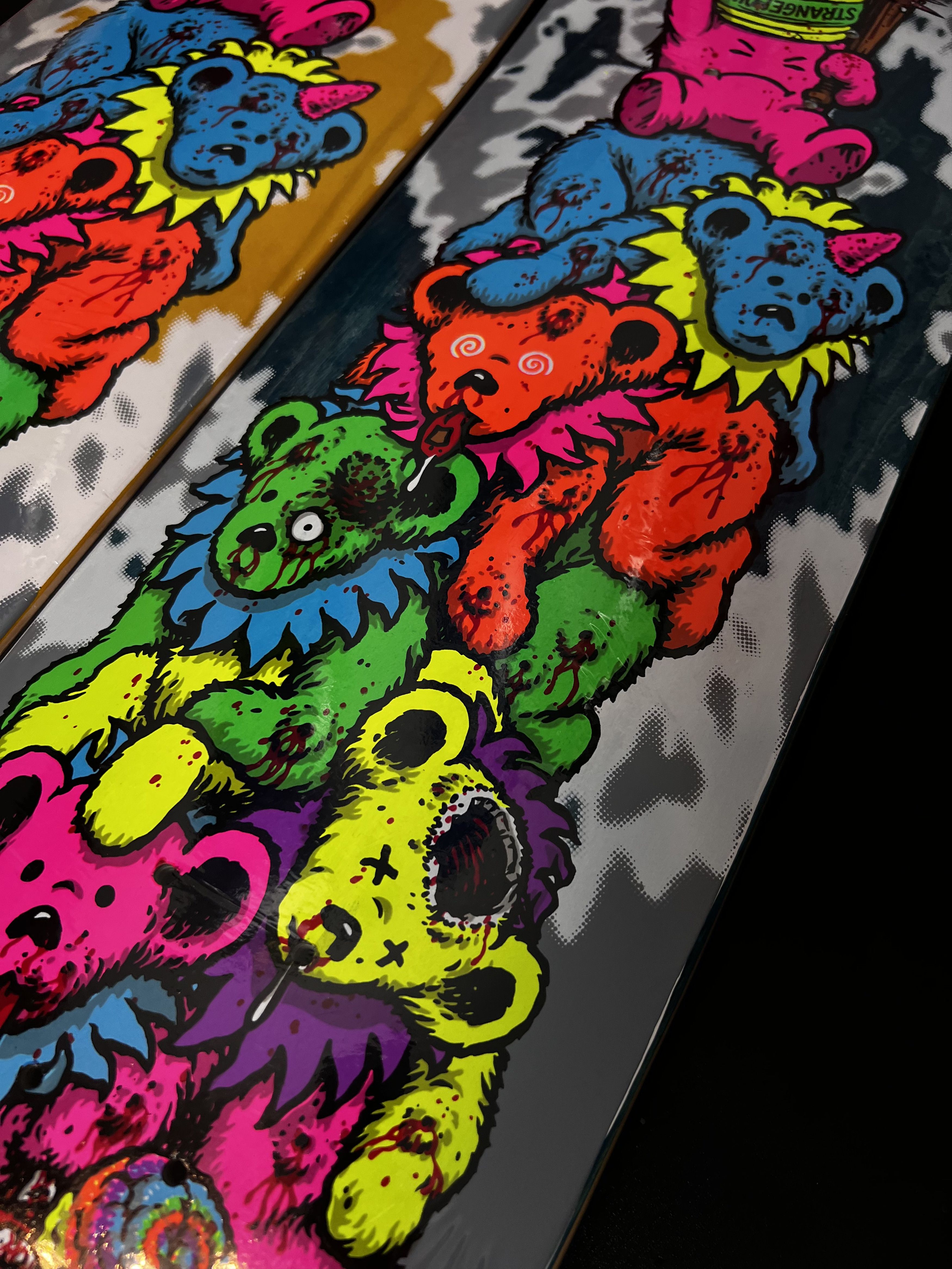 StrangeLove Skateboards StrangeLove Skateboards Grateful Dead Bears Deck Set Size ONE SIZE - 9 Thumbnail