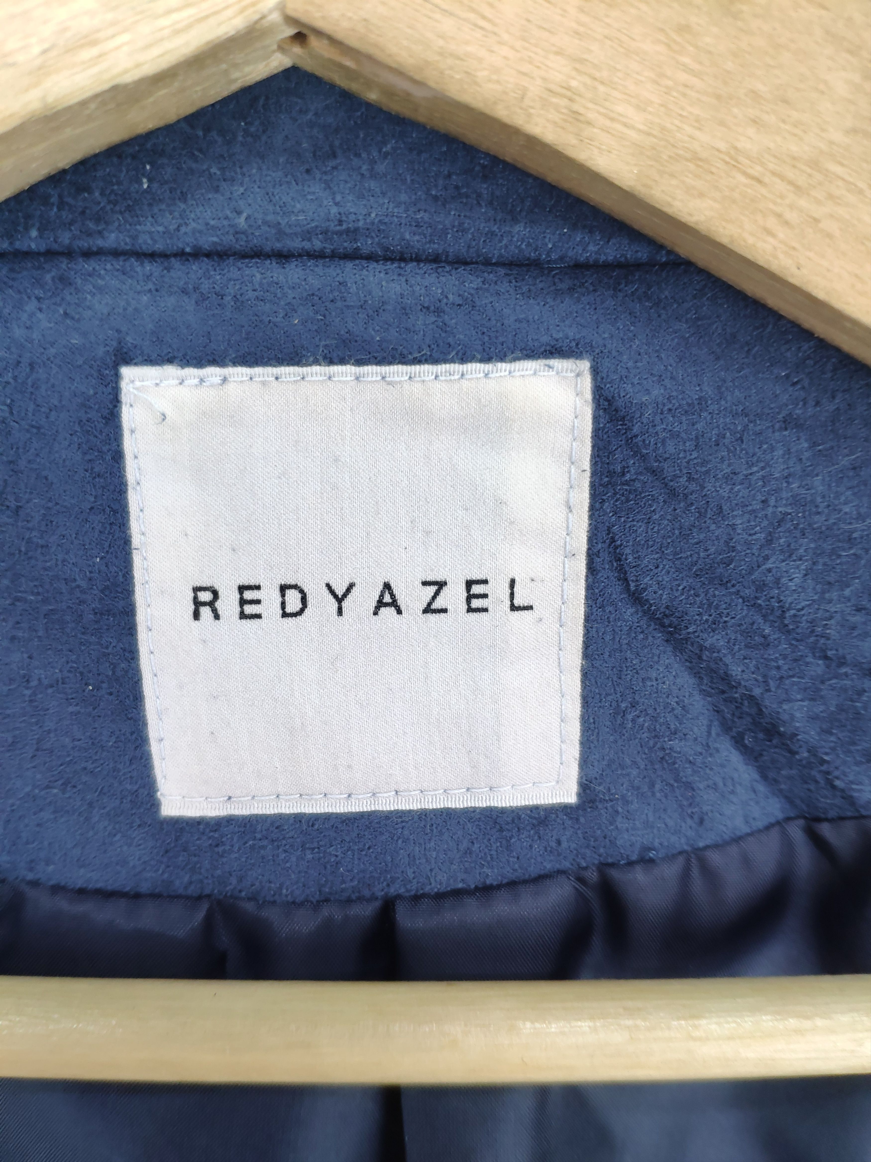 If Six Was Nine × Japanese Brand × Le Grande Bleu (L.G.B.) Vintage 90s Moleskine Double Collar Jacket by REDYAZEL Size XS / US 0-2 / IT 36-38 - 10 Thumbnail