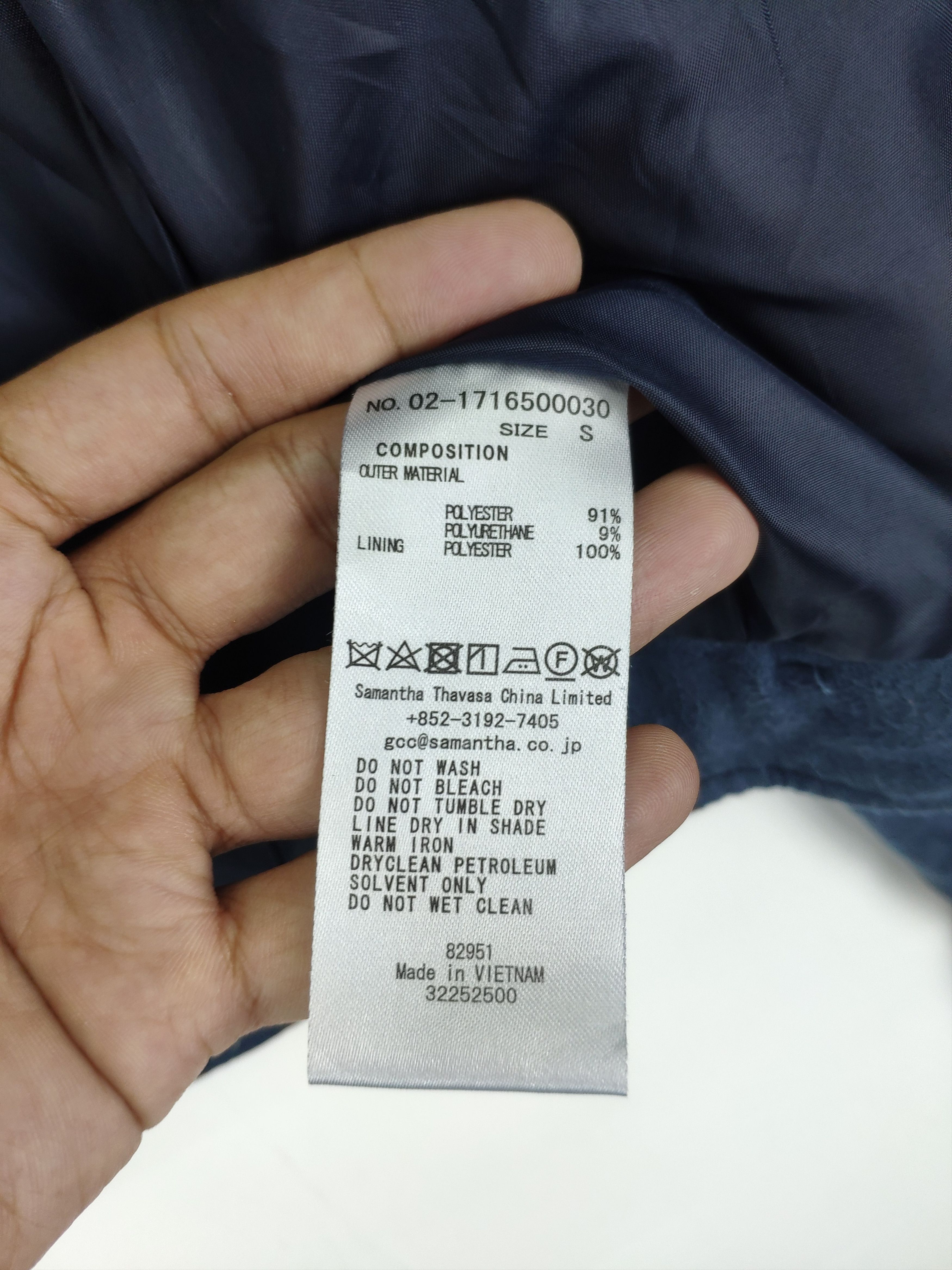 If Six Was Nine × Japanese Brand × Le Grande Bleu (L.G.B.) Vintage 90s Moleskine Double Collar Jacket by REDYAZEL Size XS / US 0-2 / IT 36-38 - 11 Thumbnail