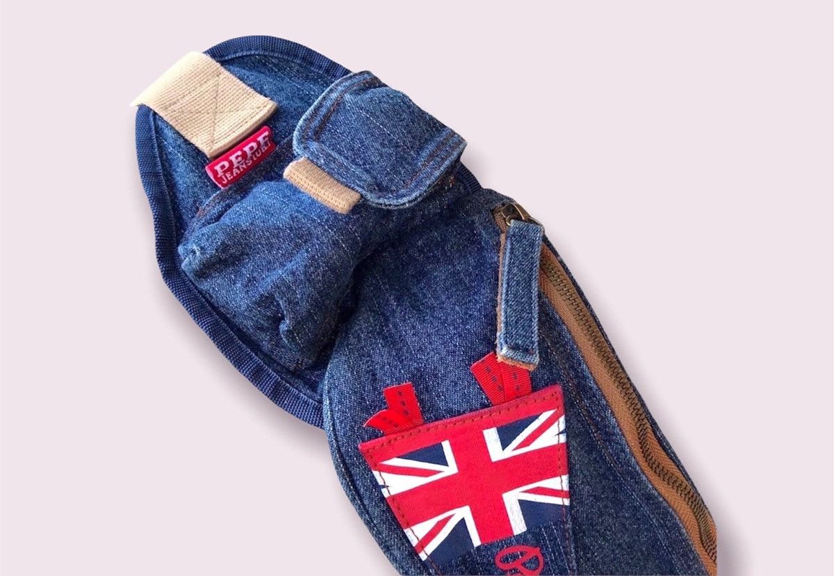 Pepe Jeans 90’s Pepe Jeans Bag Y2K Denim Fanny Sack RARE Unisex Size ONE SIZE - 4 Thumbnail