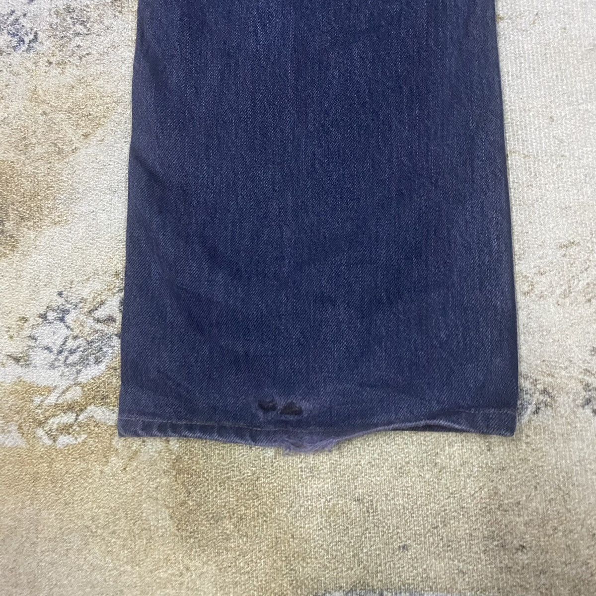Blue Blue Japan × Japanese Brand × Vintage Vintage Blue Blue Japan Faded Denim Jeans Size US 32 / EU 48 - 12 Thumbnail