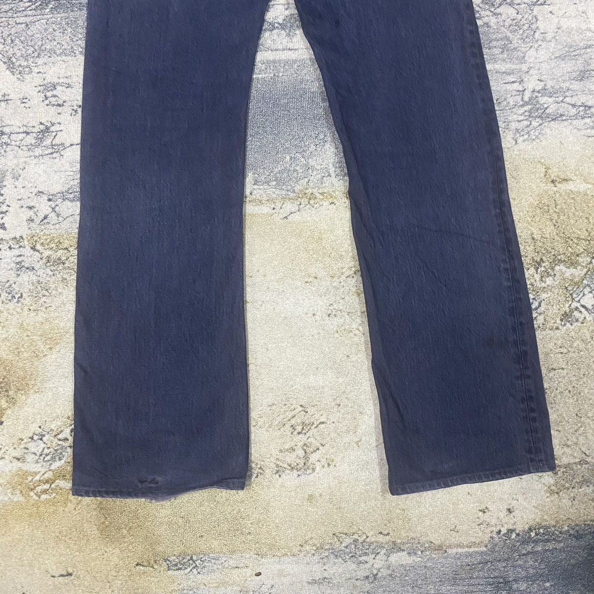 Blue Blue Japan × Japanese Brand × Vintage Vintage Blue Blue Japan Faded Denim Jeans Size US 32 / EU 48 - 11 Thumbnail