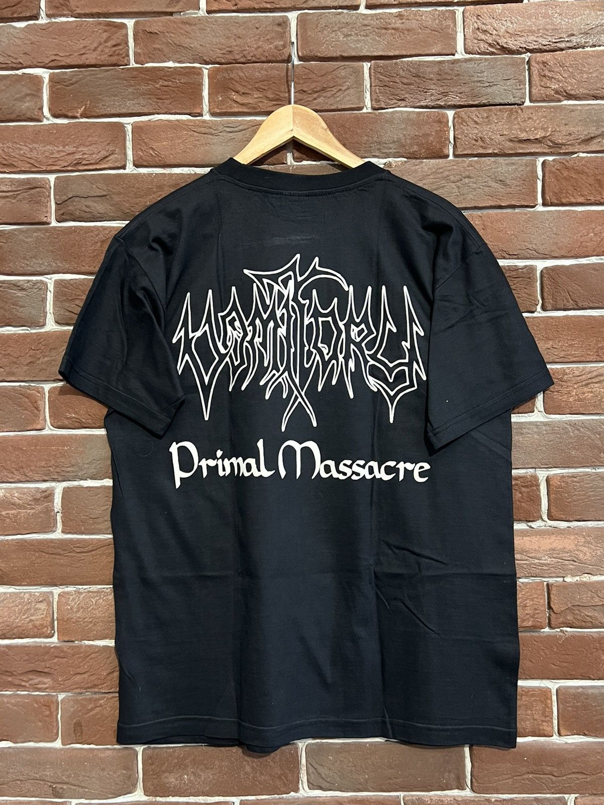 Band Tees Rare 00s Vomitory "Primal Massacre" Death Metal Band T-shirt Size US M / EU 48-50 / 2 - 2 Thumbnail