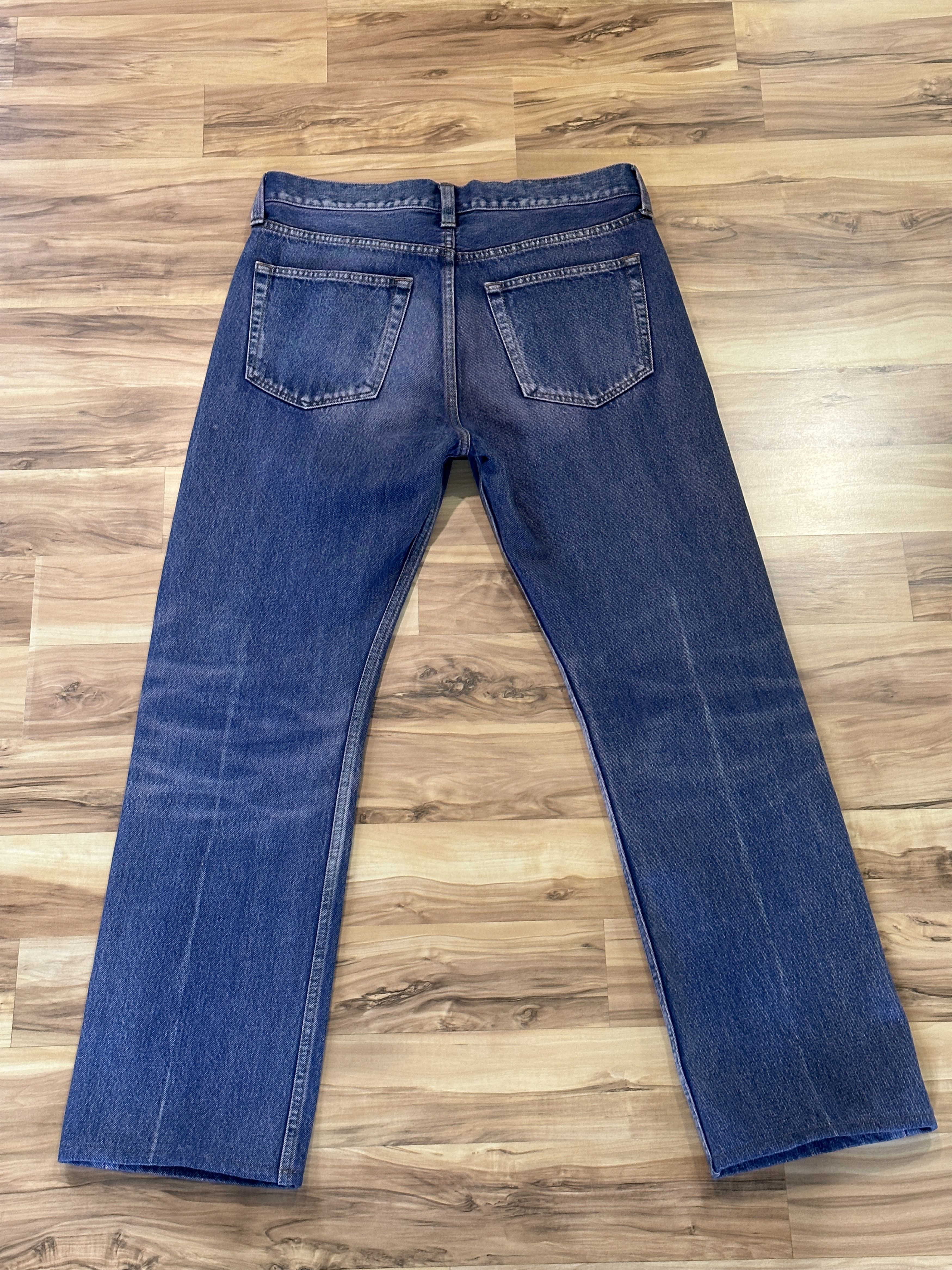 Balenciaga Balenciaga Pink Overdye Blue Denim Size US 30 / EU 46 - 2 Thumbnail