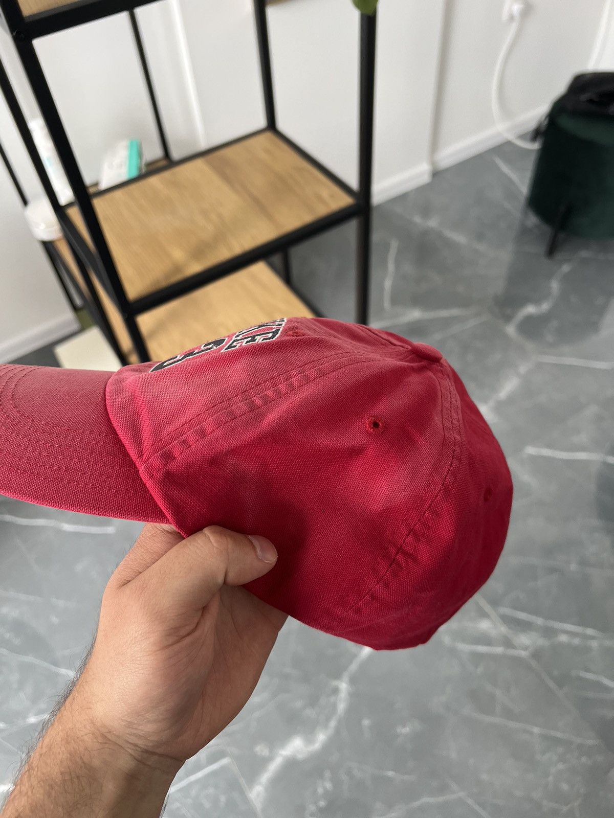 Nike × Vintage Vintage Y2K Nike 03 Faded Cap Hat Size ONE SIZE - 3 Thumbnail
