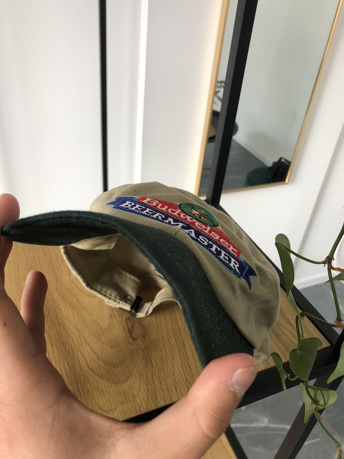 Budweiser × Vintage Vintage Budweiser Beer master Beer School 1996 Cap Size ONE SIZE - 4 Thumbnail