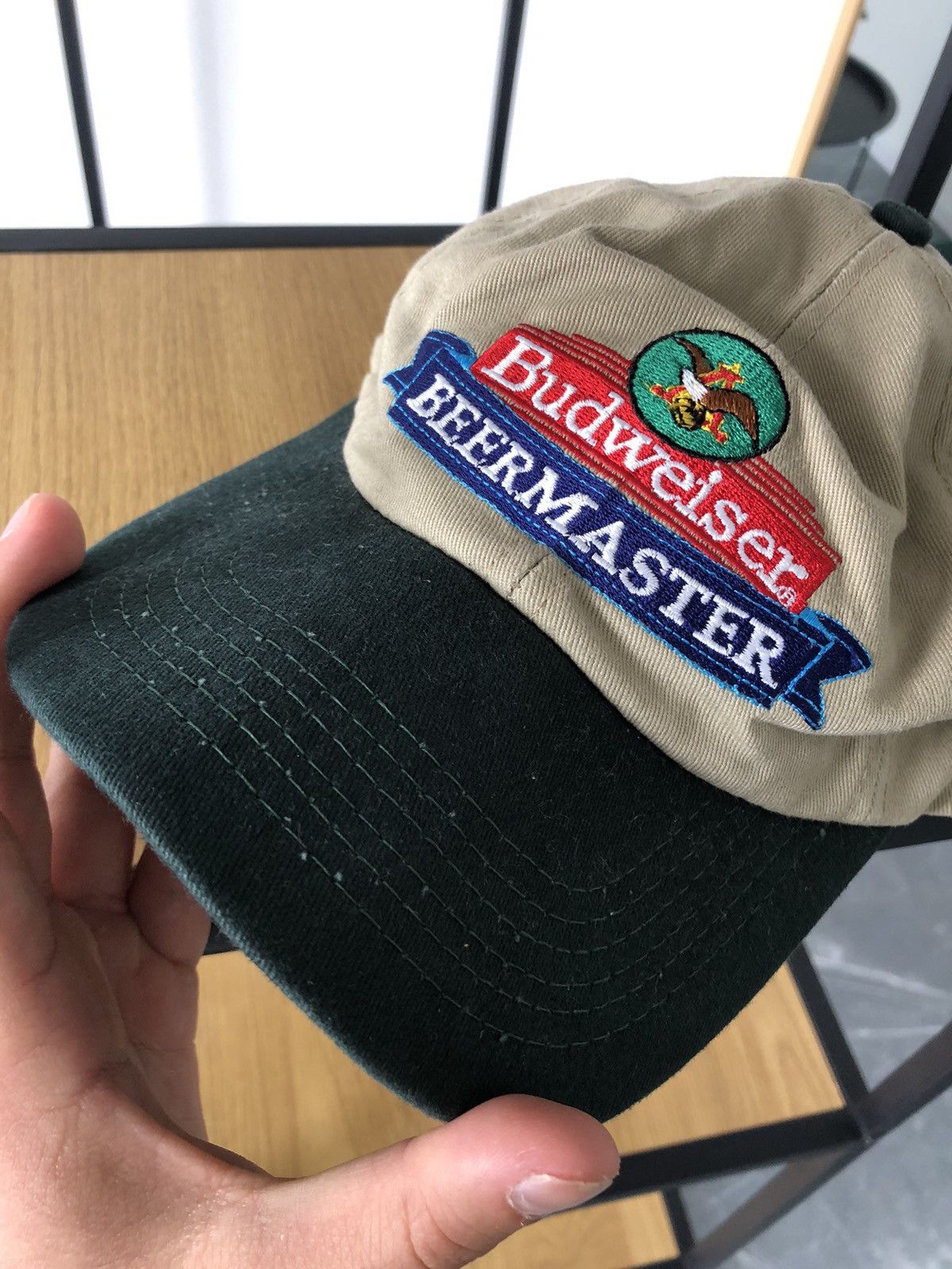Budweiser × Vintage Vintage Budweiser Beer master Beer School 1996 Cap Size ONE SIZE - 3 Thumbnail
