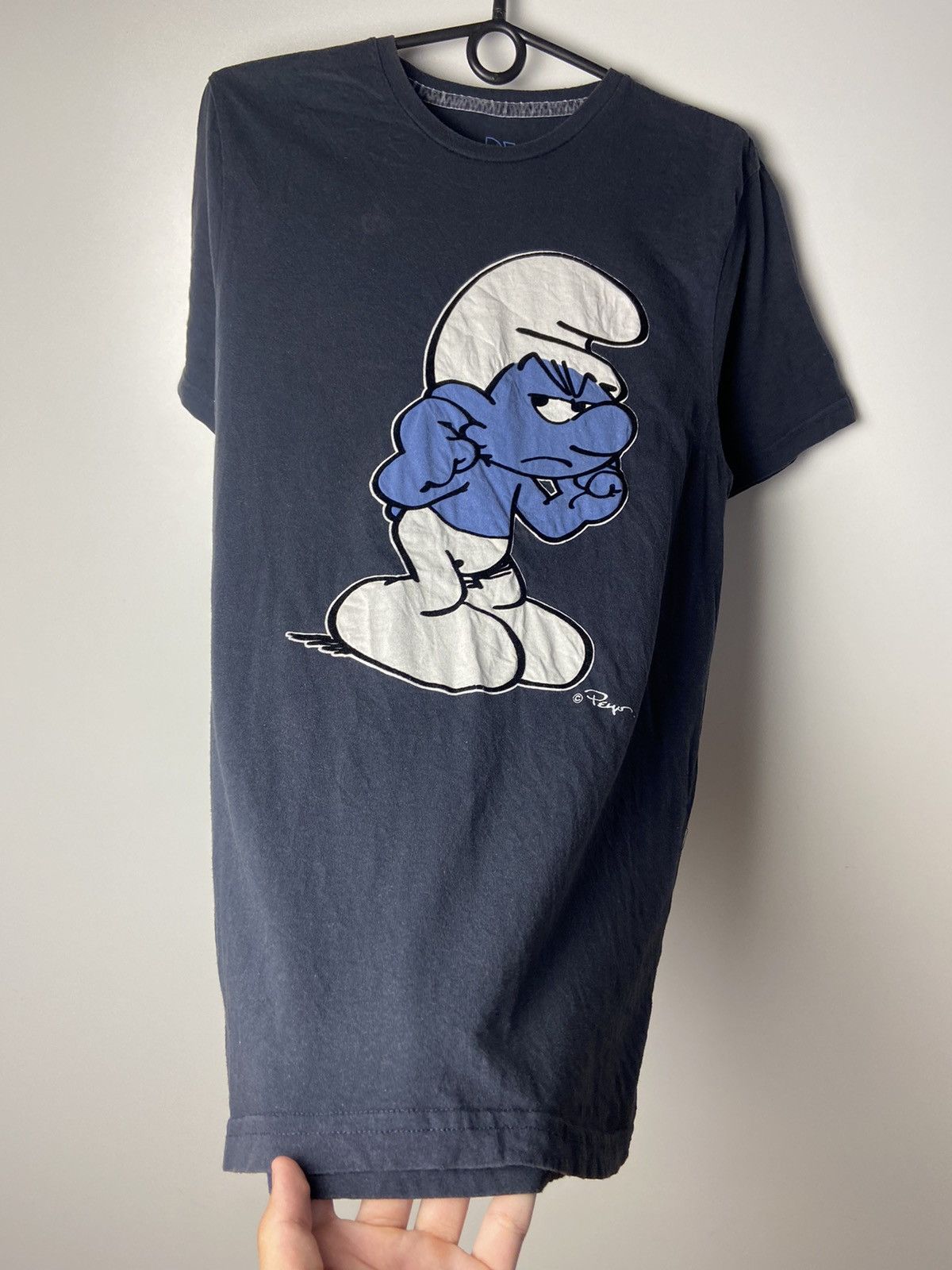 Cartoon Network 2009 Smurf T-Shirt M Size Size US M / EU 48-50 / 2 - 2 Thumbnail