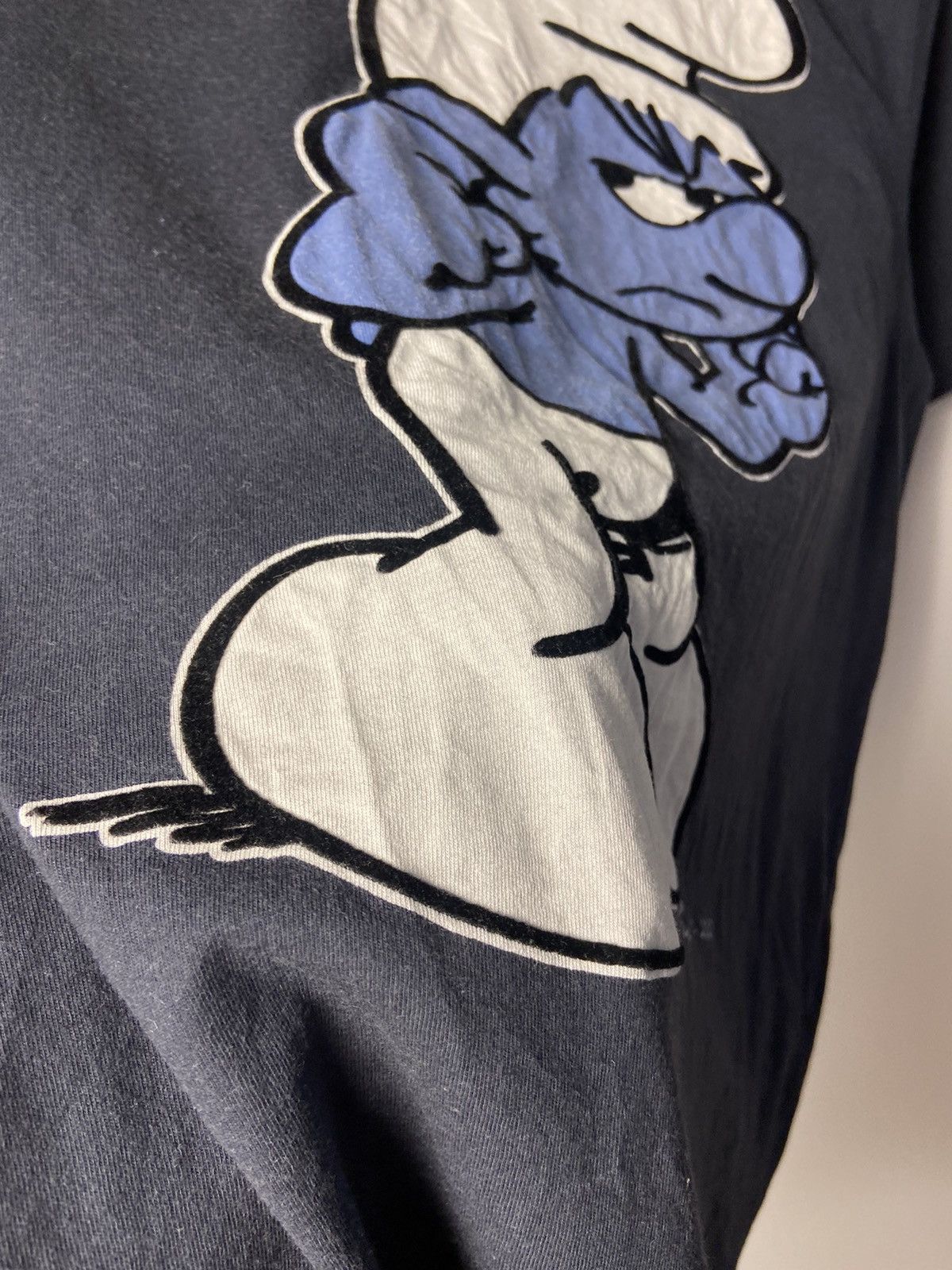 Cartoon Network 2009 Smurf T-Shirt M Size Size US M / EU 48-50 / 2 - 6 Thumbnail