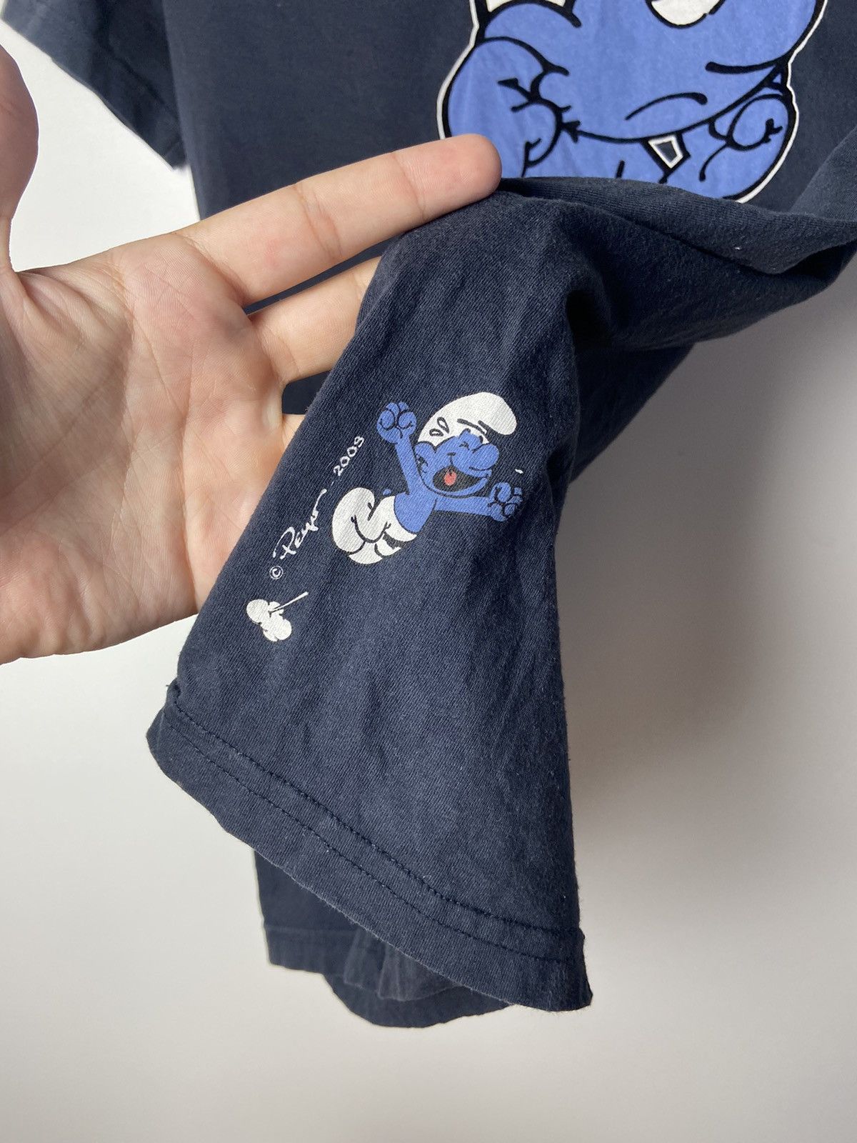 Cartoon Network 2009 Smurf T-Shirt M Size Size US M / EU 48-50 / 2 - 3 Thumbnail